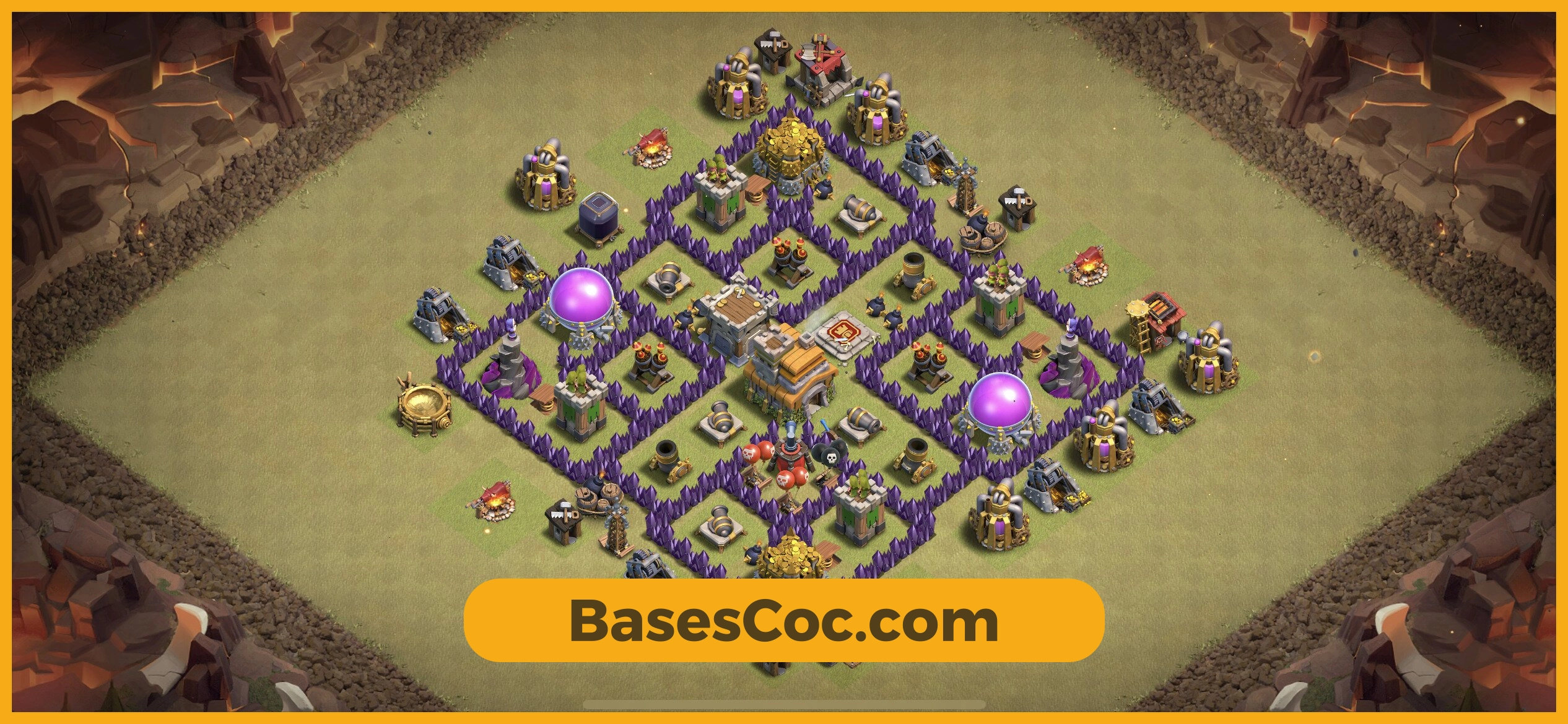 TH7 war Base