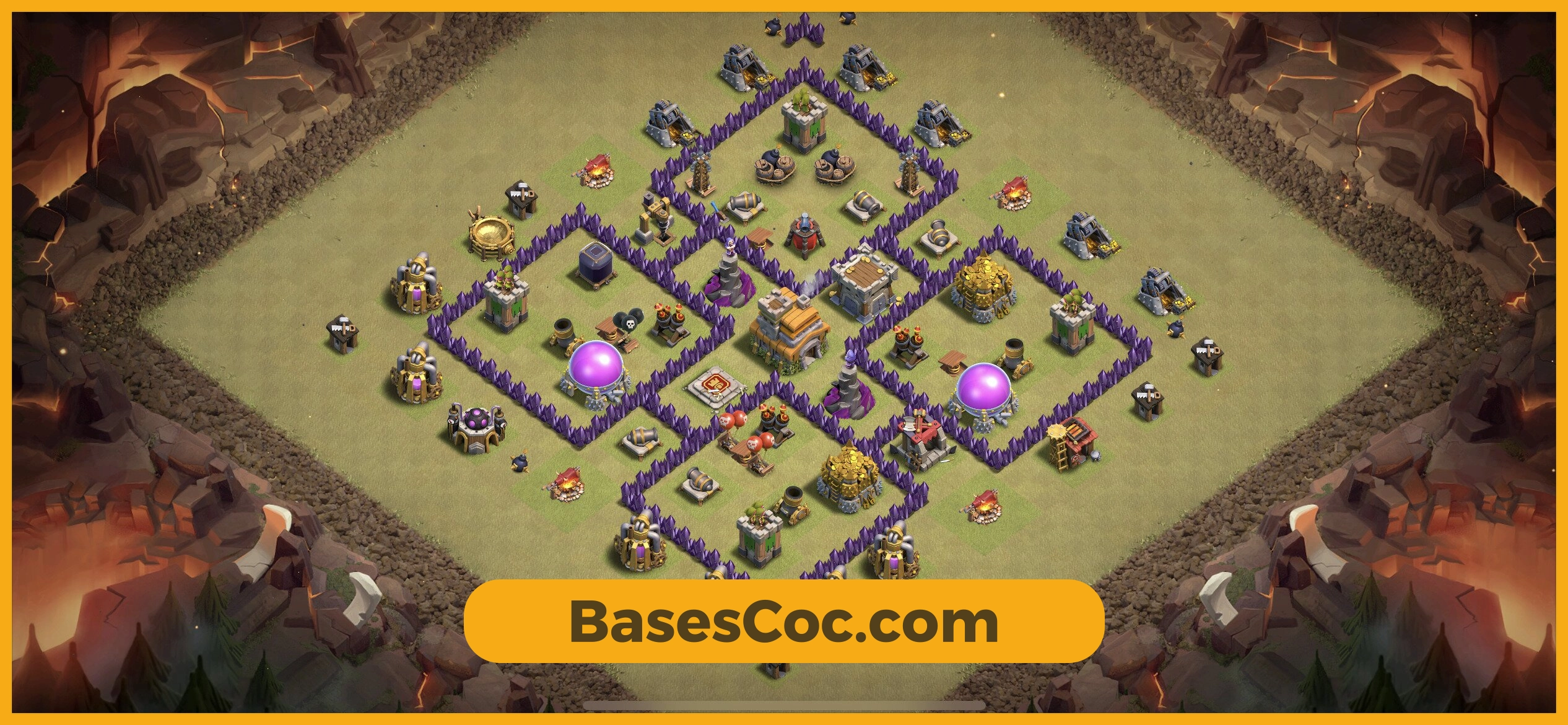 TH7 war Base