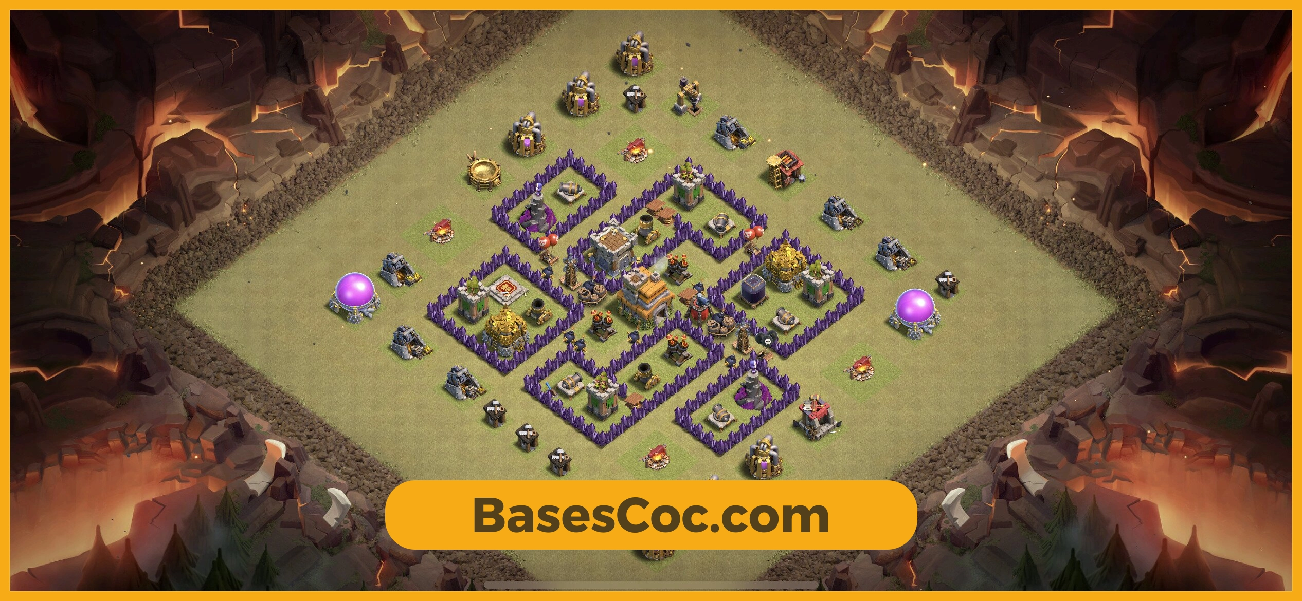 TH7 war Base