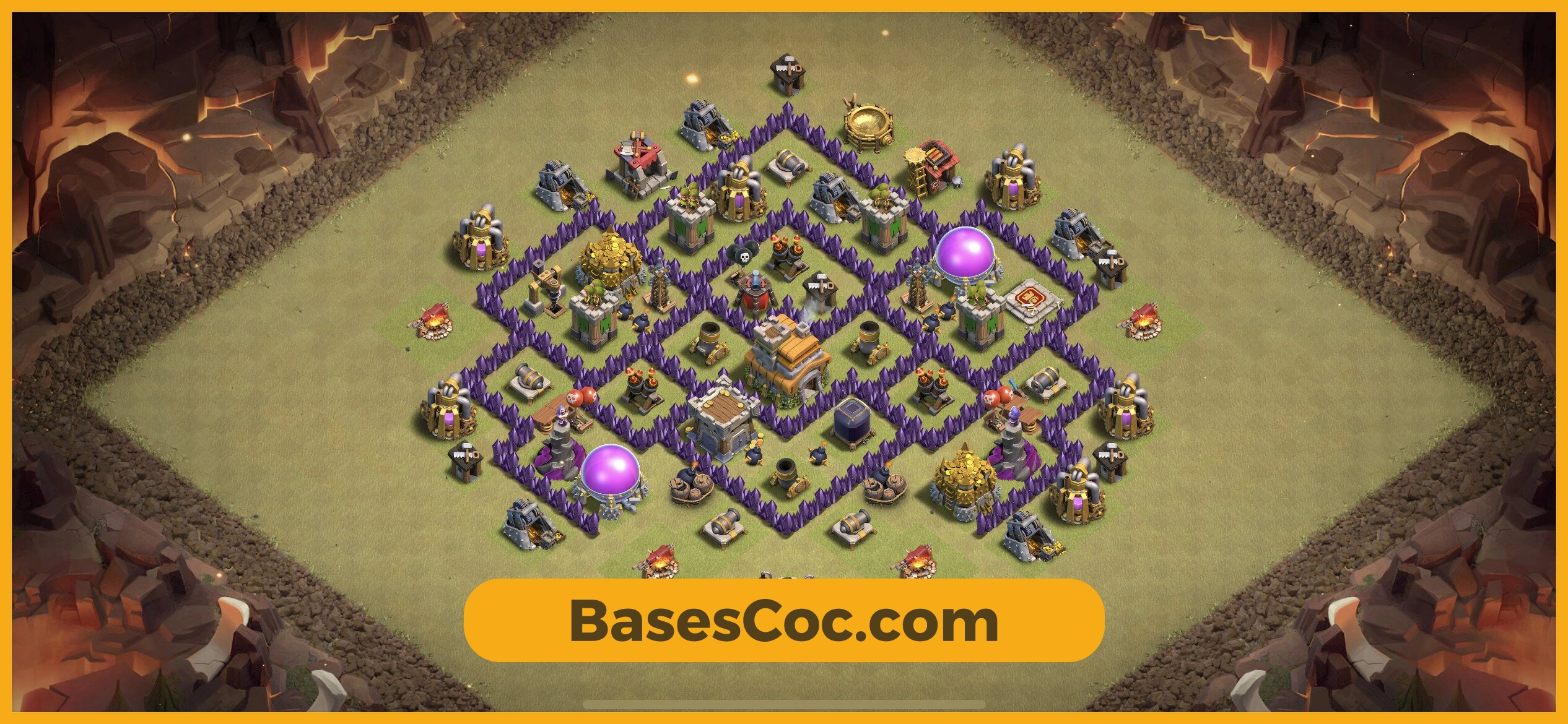 TH7 war Base