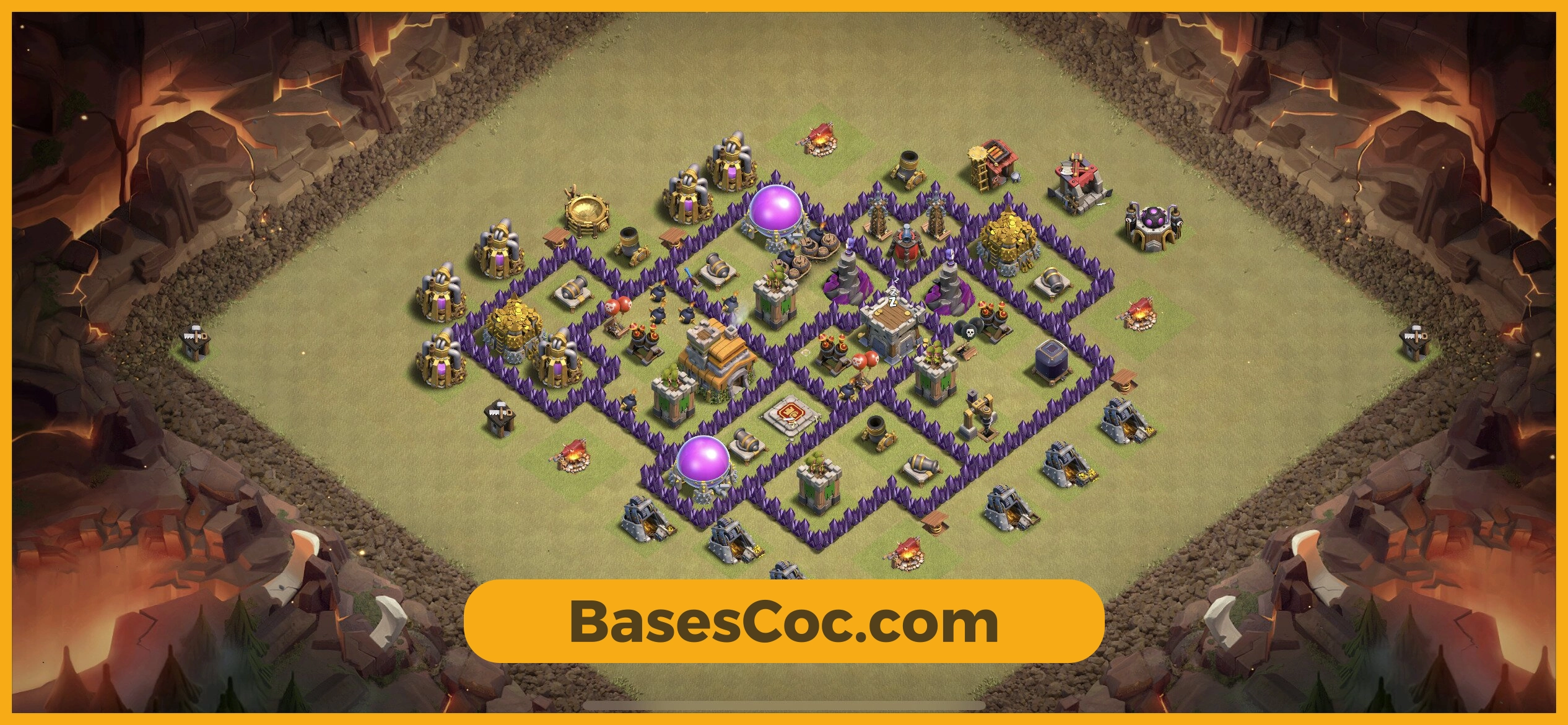 TH7 war Base