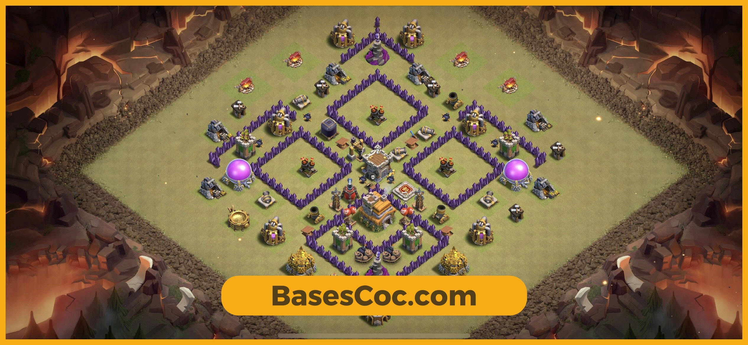 TH7 war Base