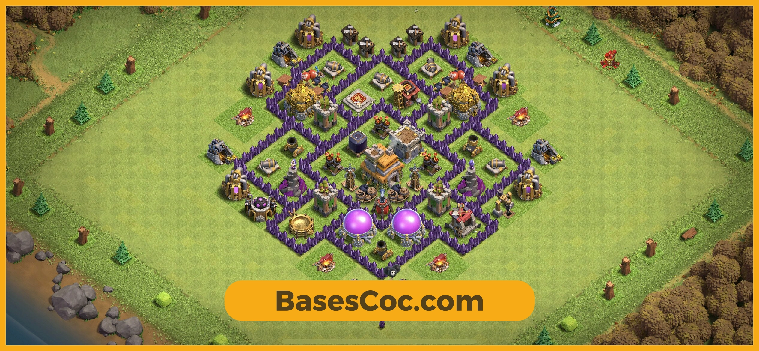 TH7 trophy Base