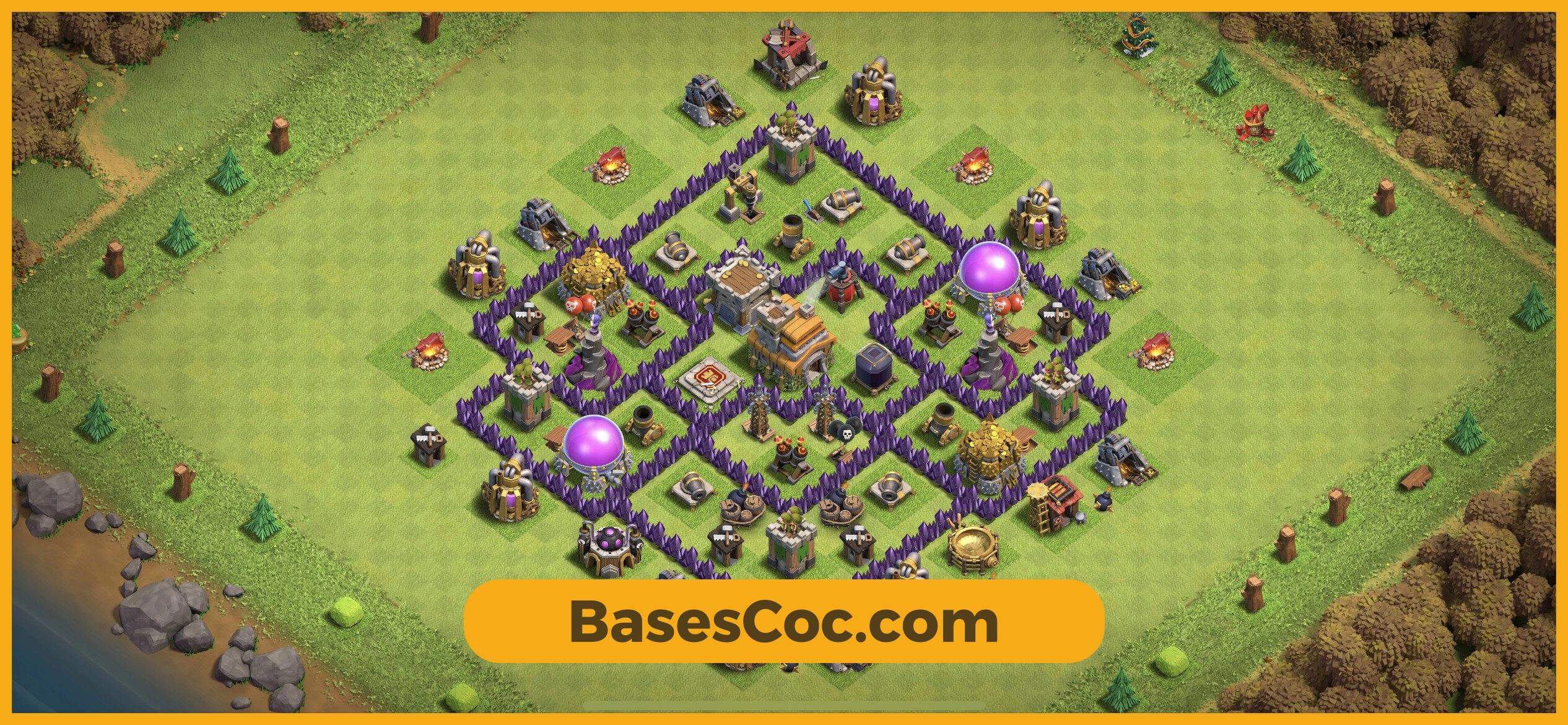 TH7 trophy Base