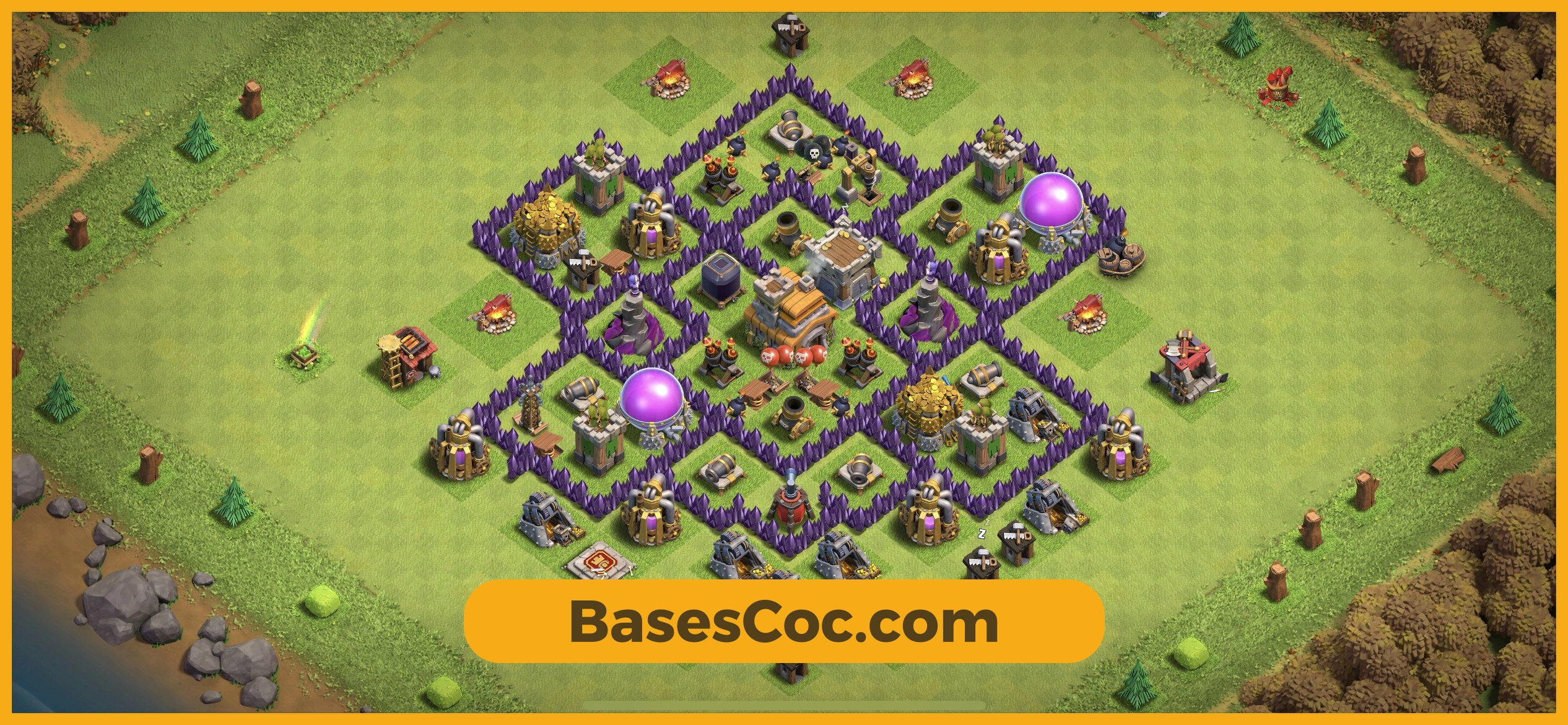TH7 trophy Base