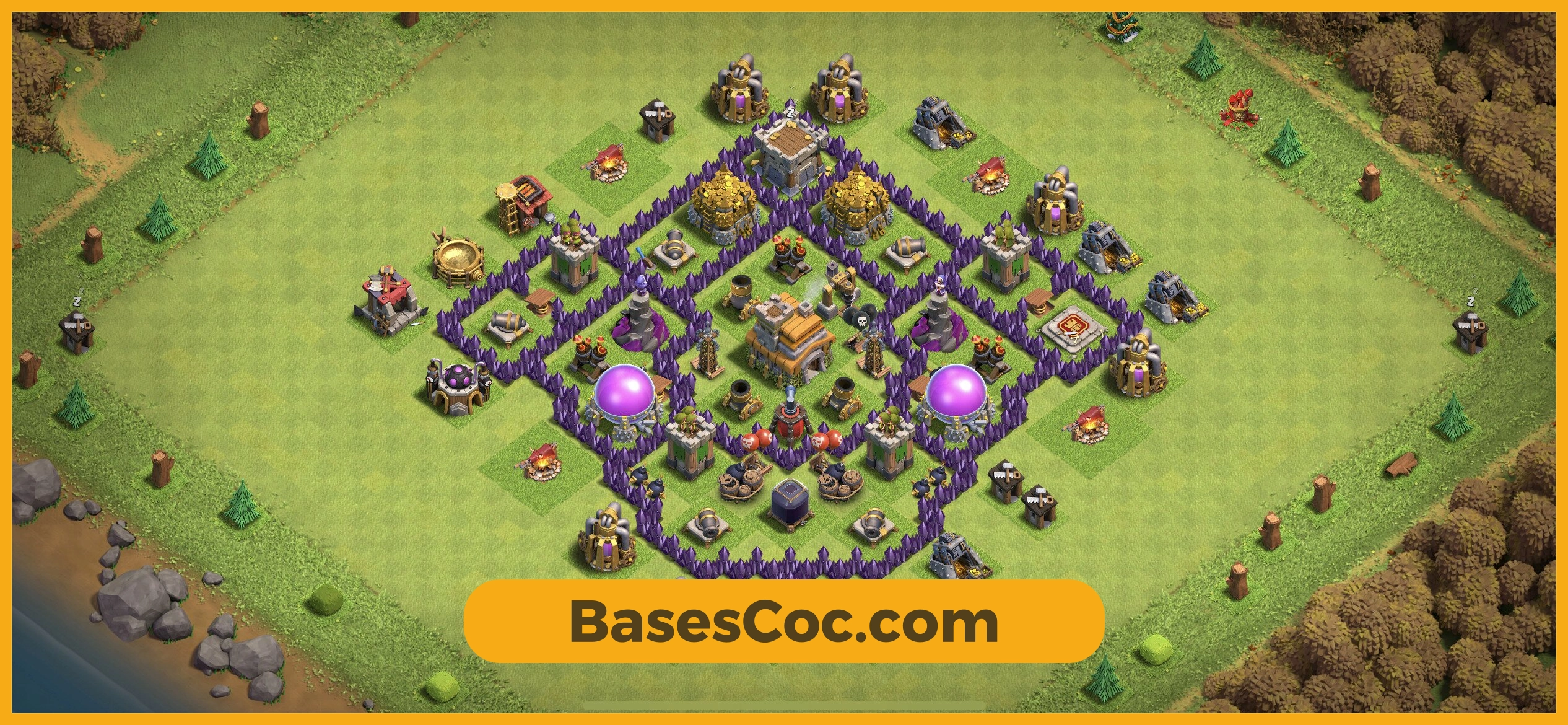 TH7 trophy Base