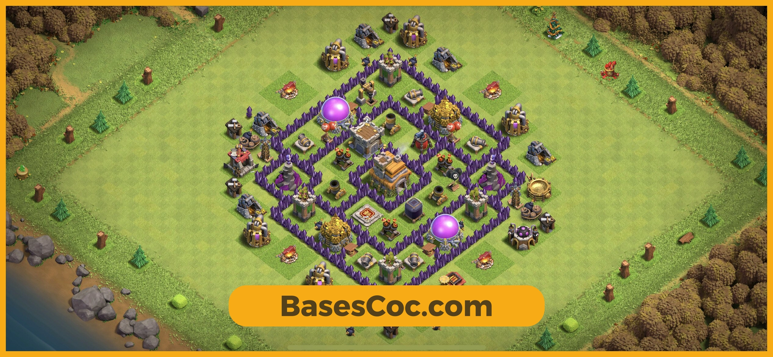 TH7 trophy Base
