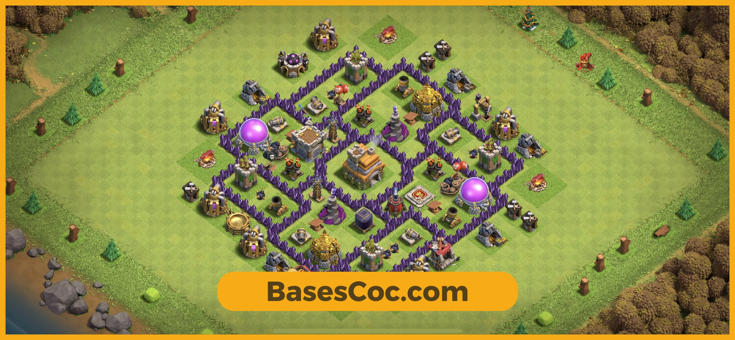 TH7 trophy Base