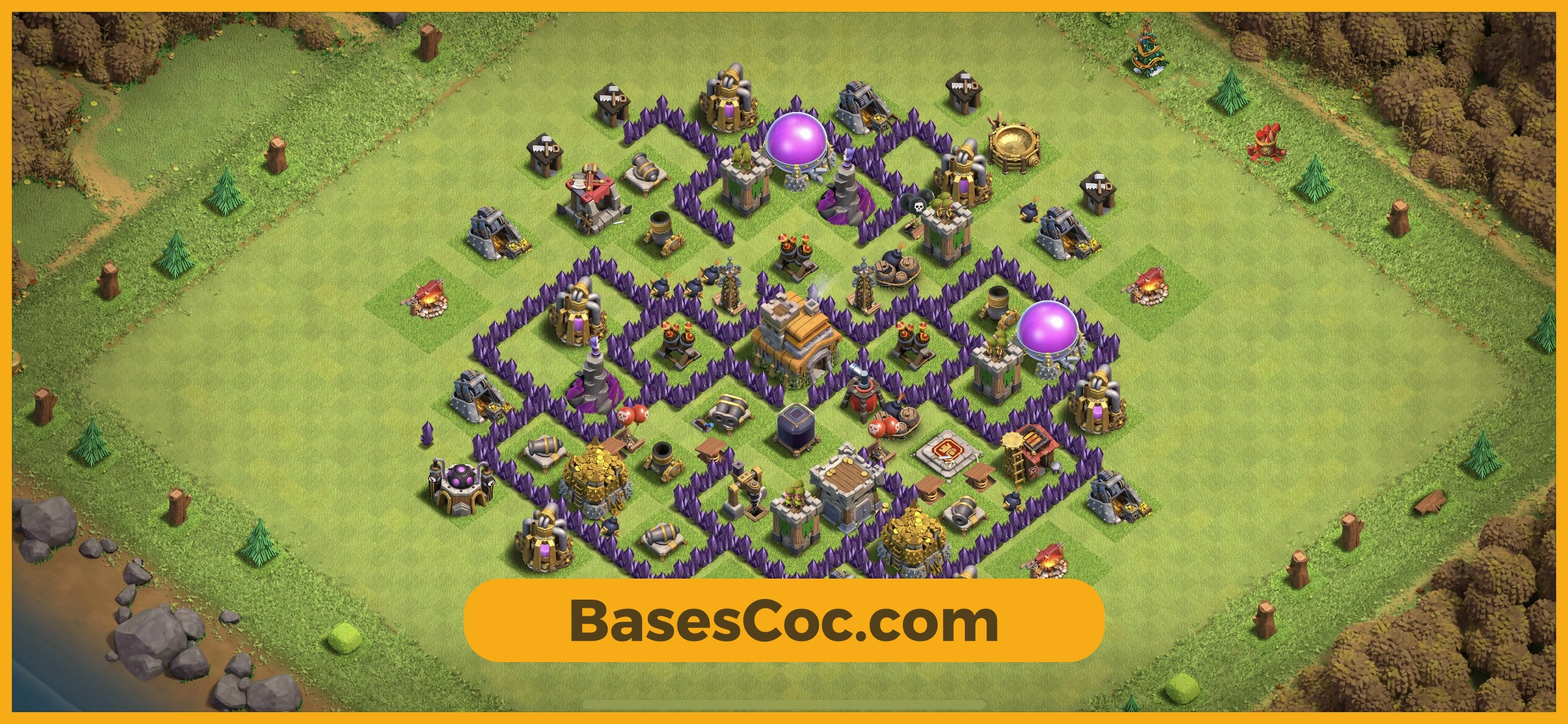 TH7 trophy Base