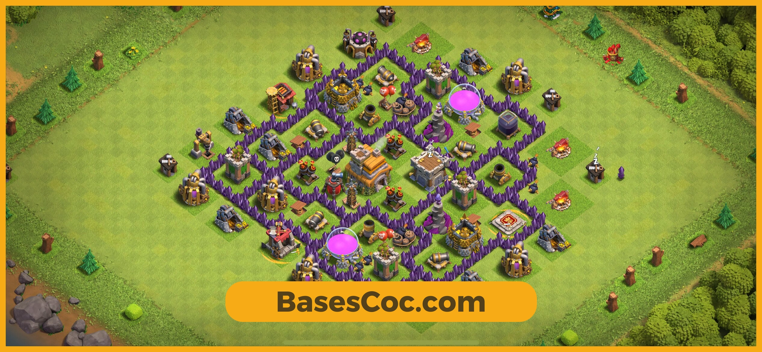 TH7 trophy Base