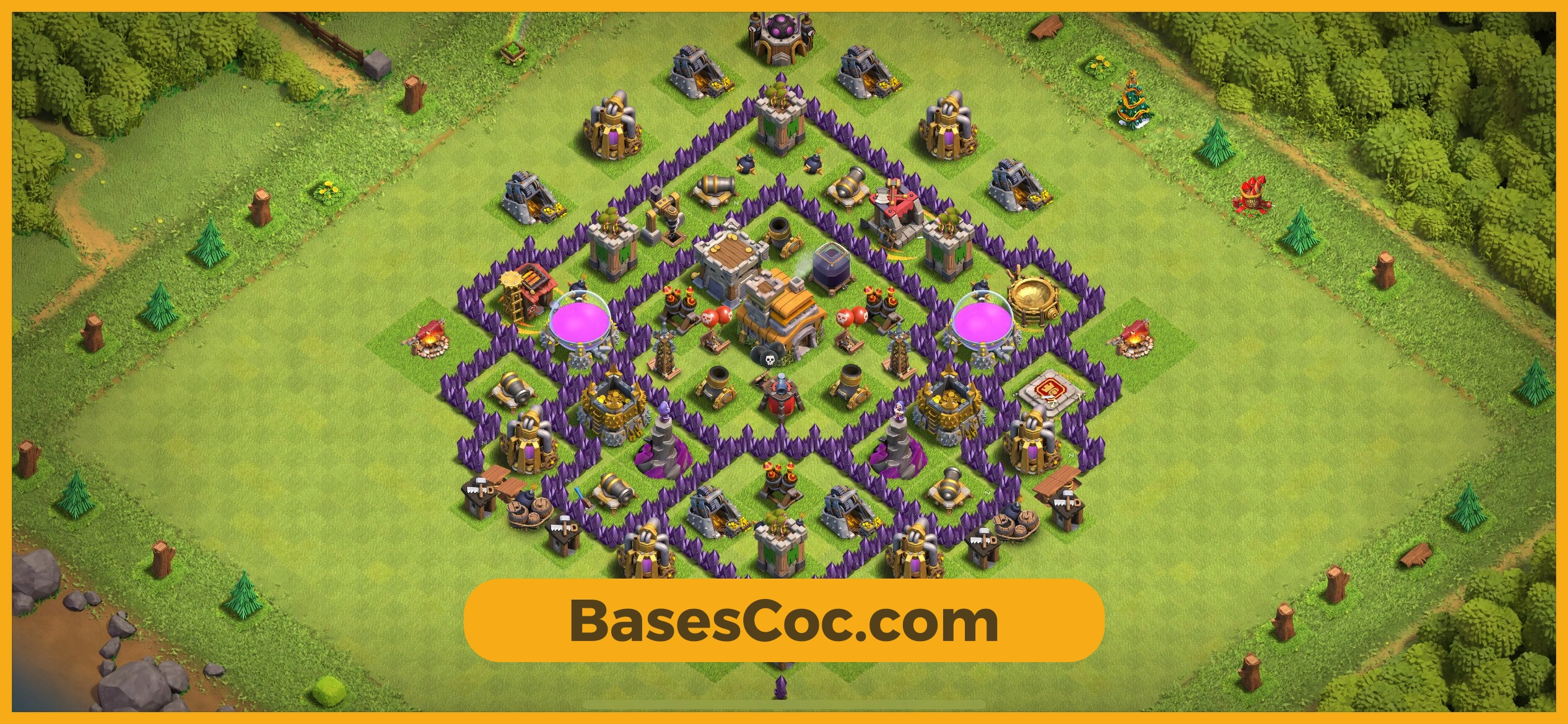 TH7 trophy Base