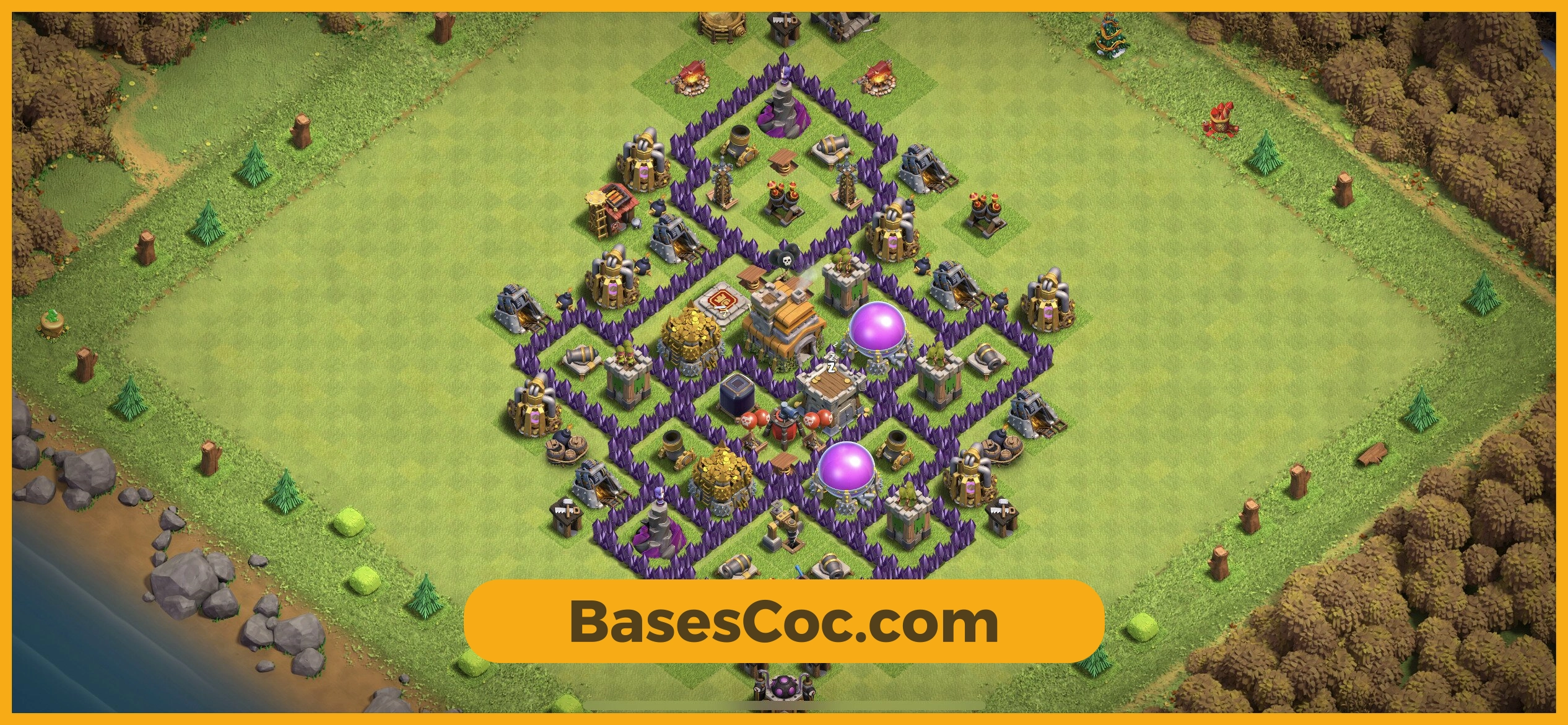 TH7 trophy Base