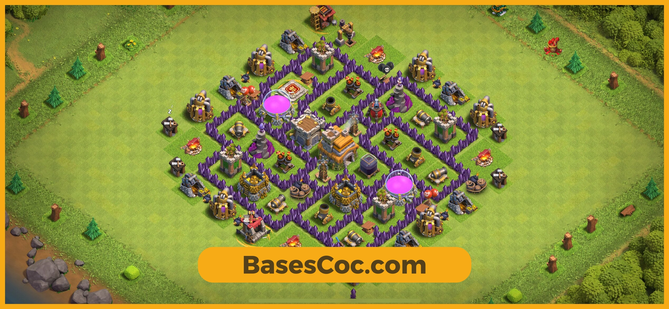 TH7 trophy Base