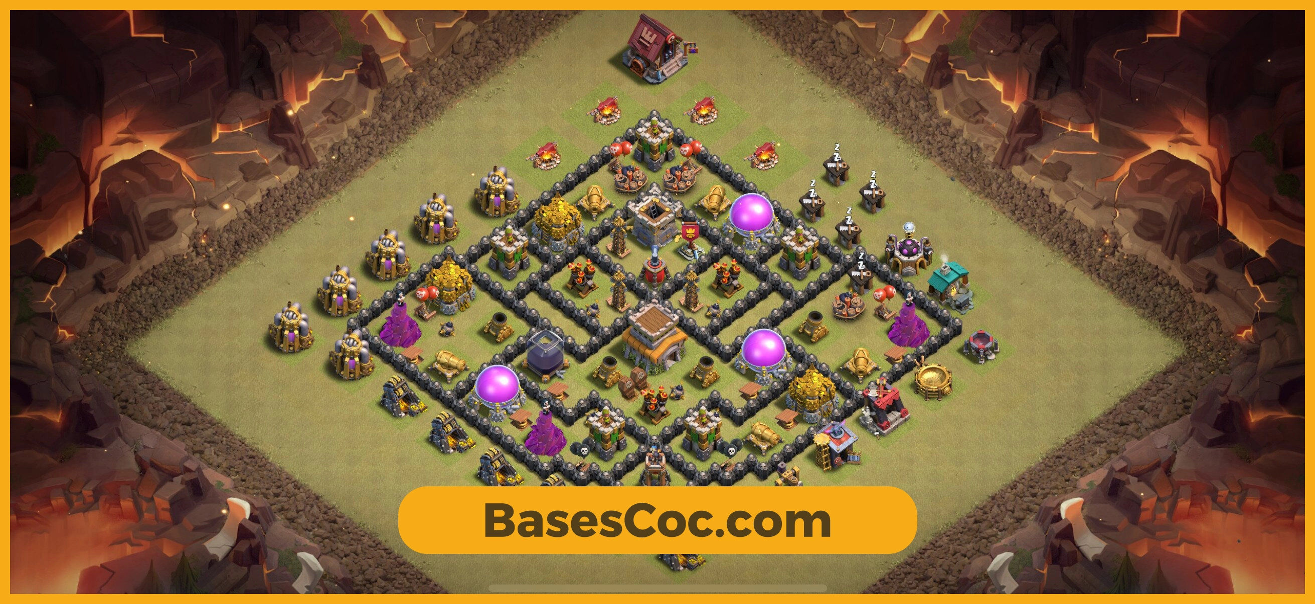 TH8 war Base