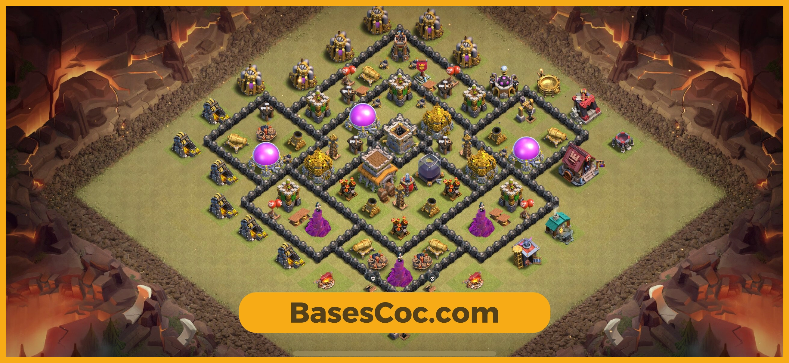TH8 war Base