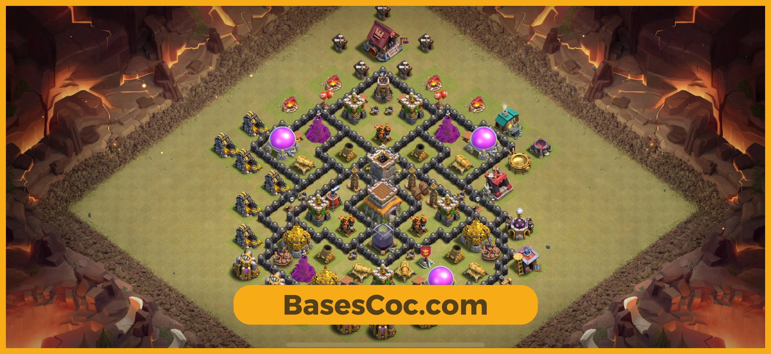 TH8 war Base