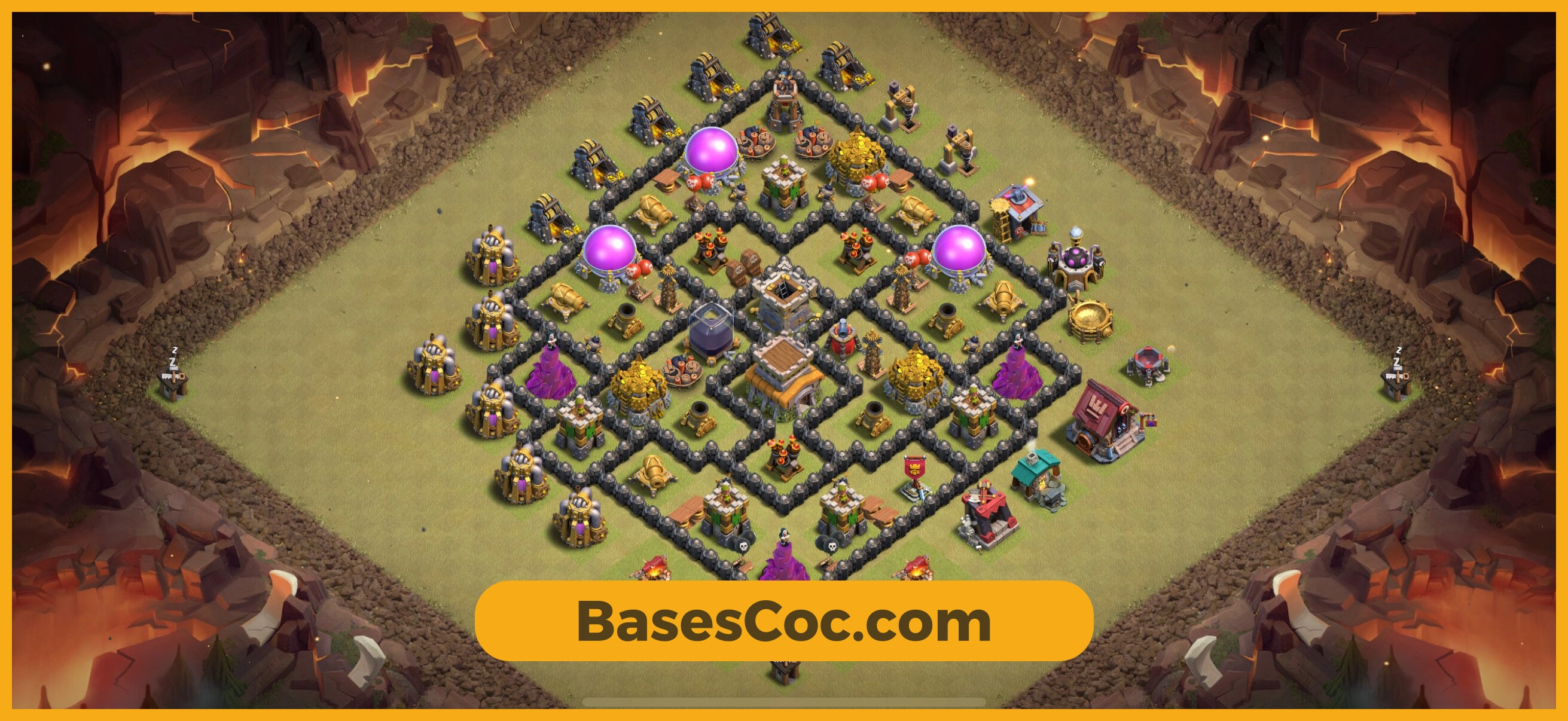 TH8 war Base
