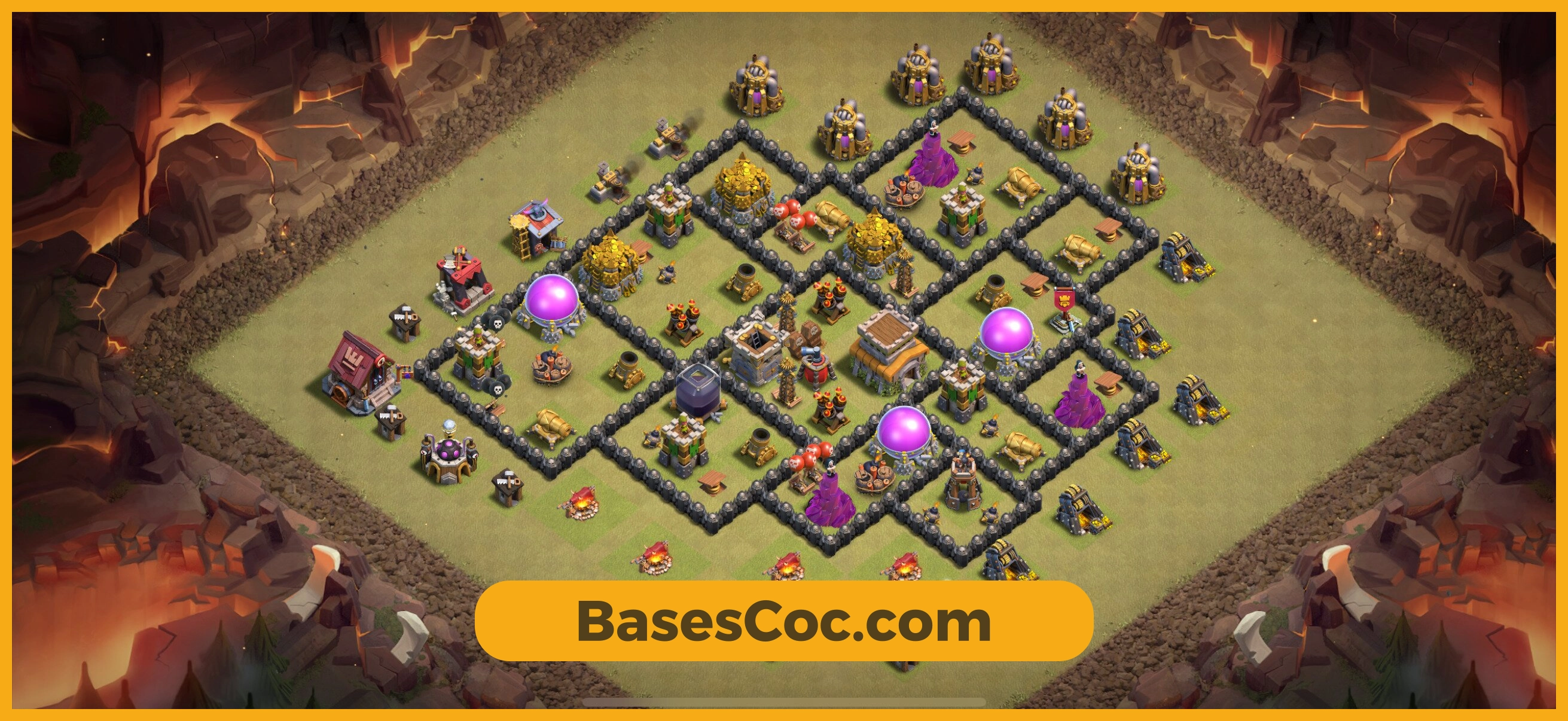TH8 war Base