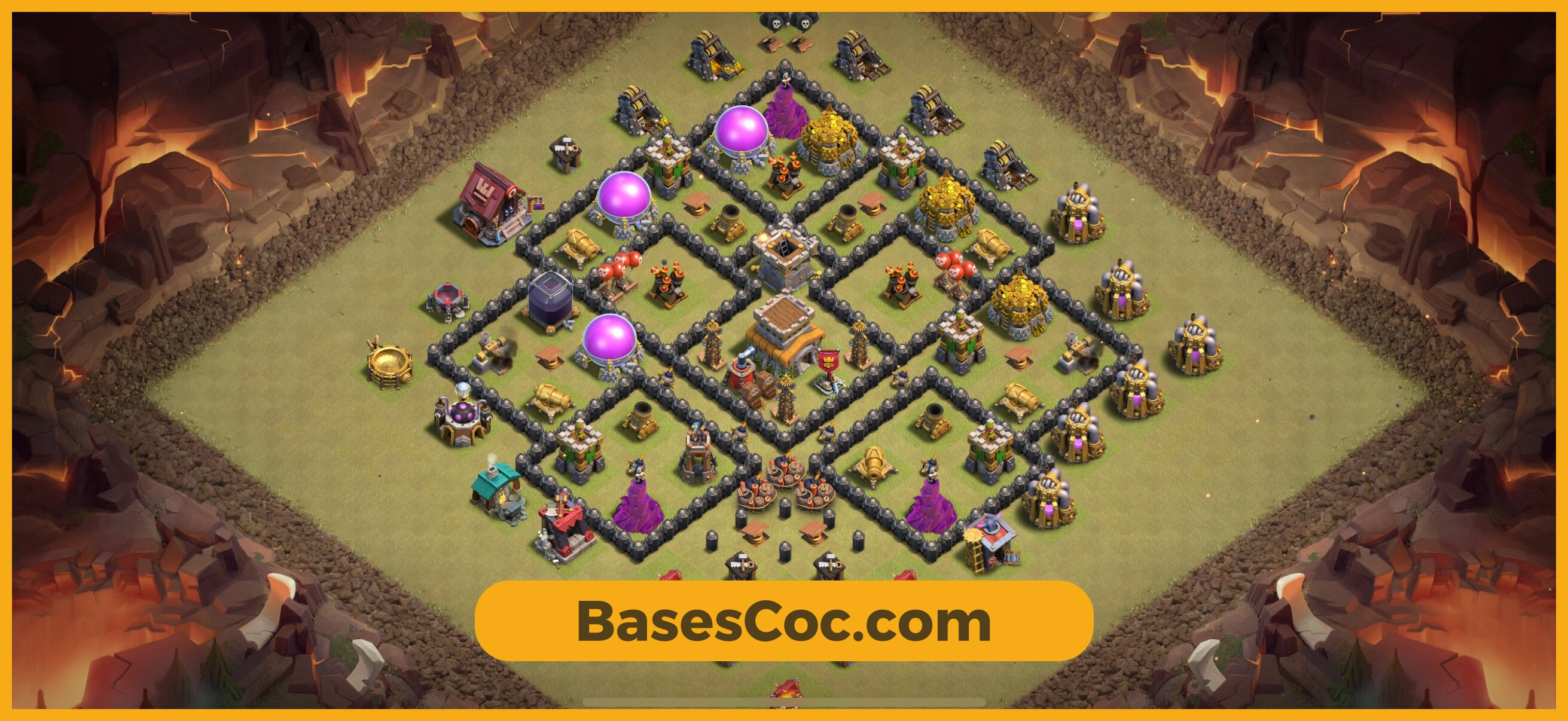 TH8 war Base