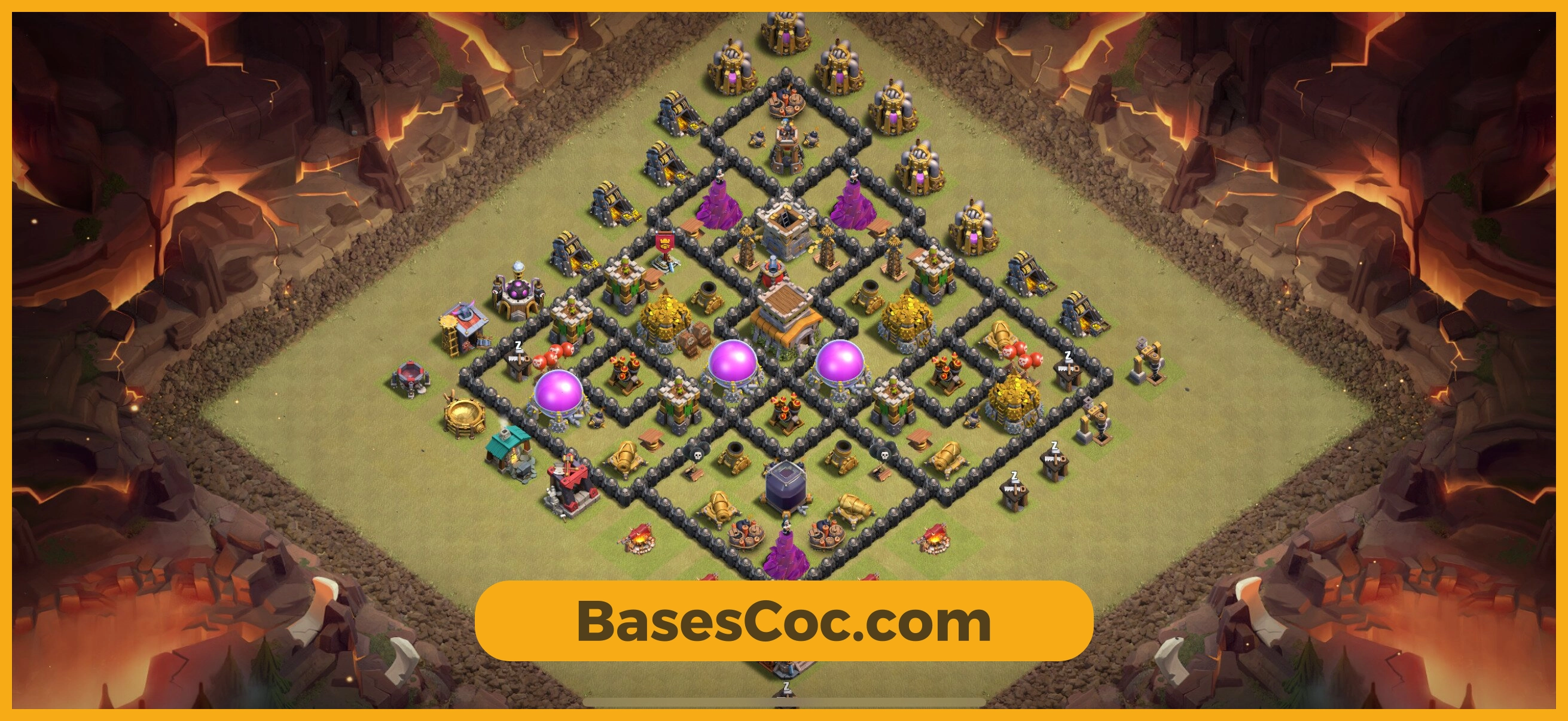 TH8 war Base