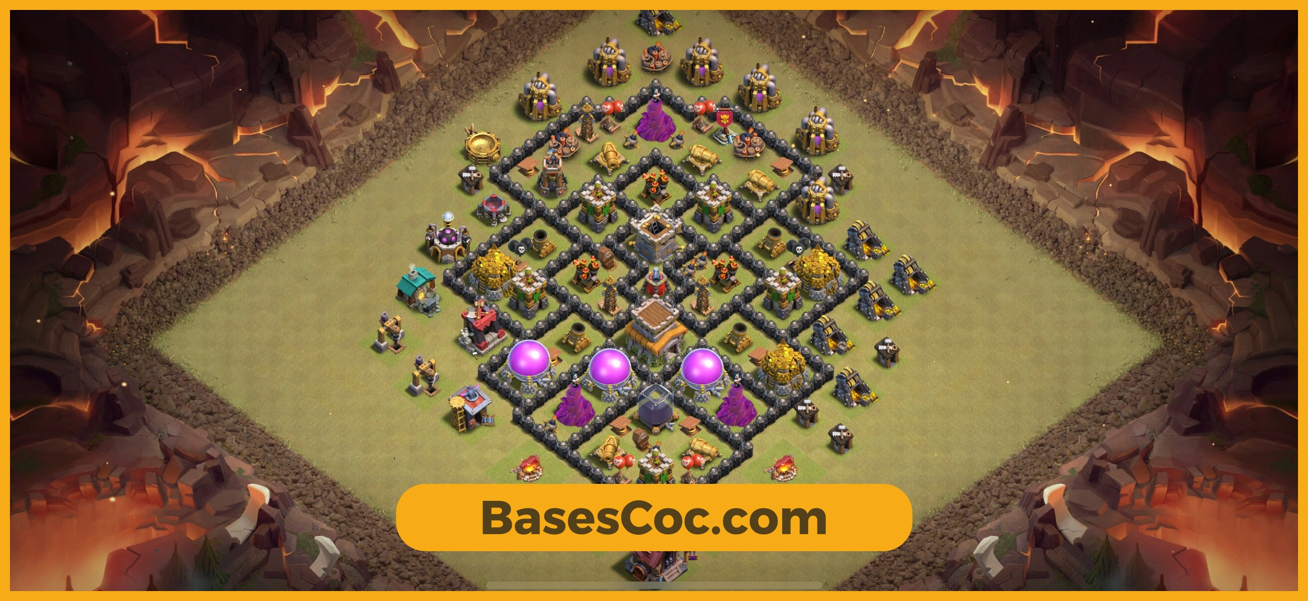 TH8 war Base