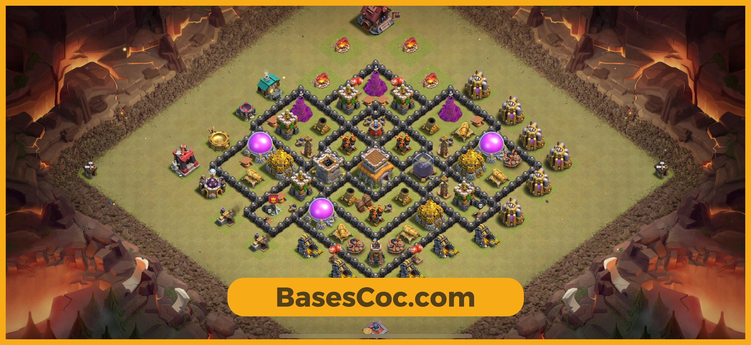TH8 war Base