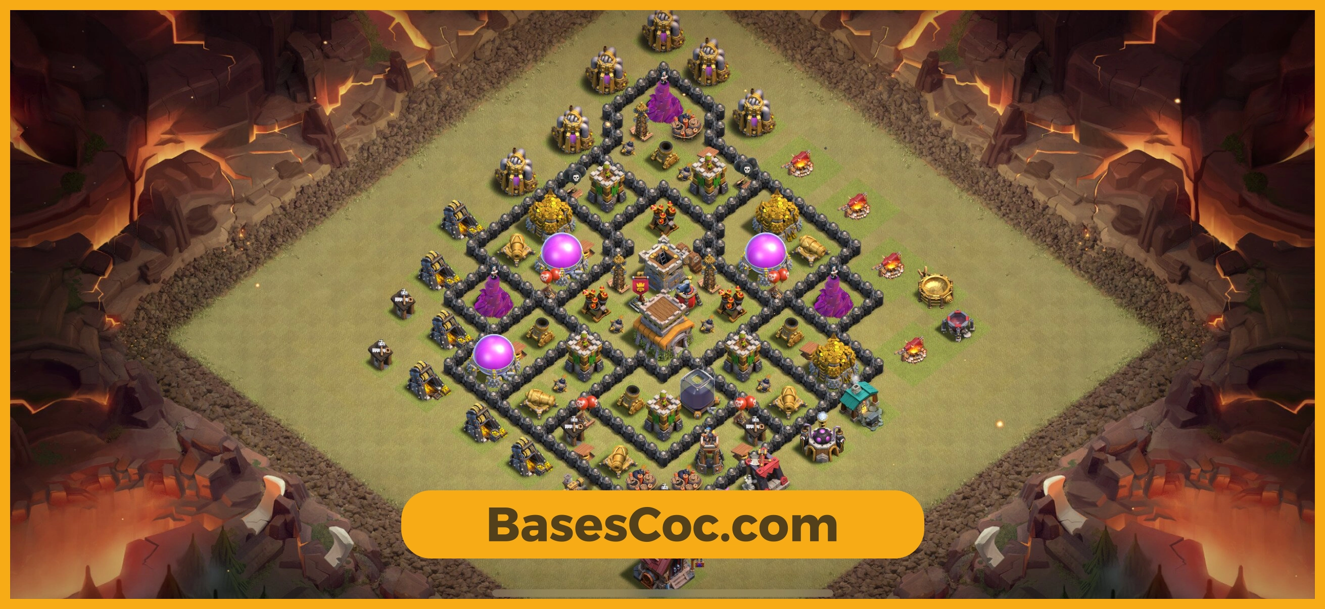 TH8 war Base