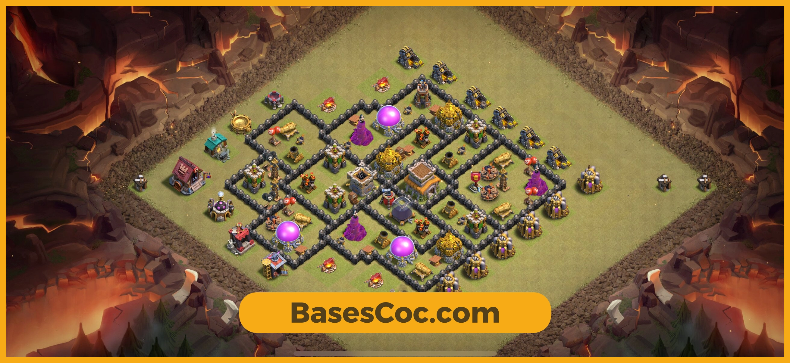 TH8 war Base