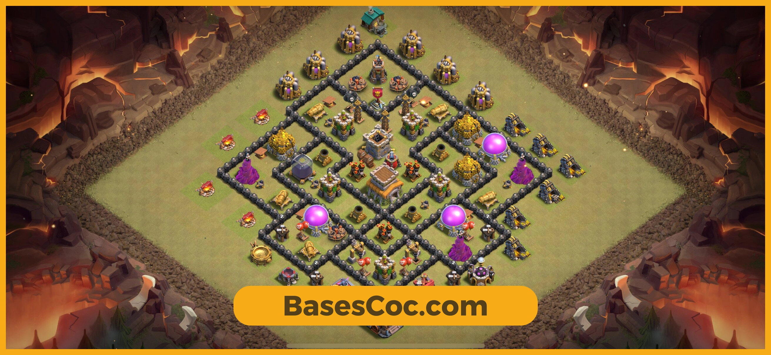 TH8 war Base