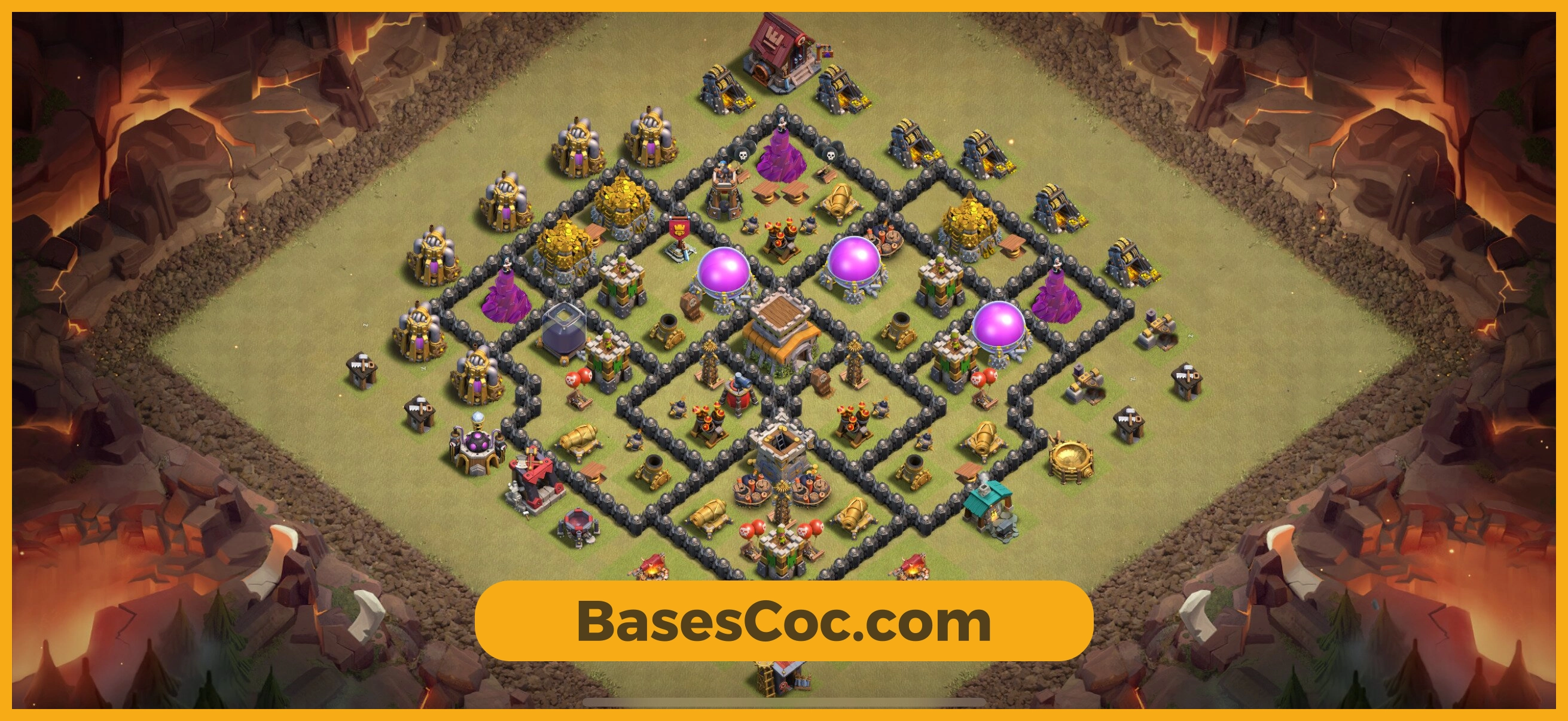 TH8 war Base