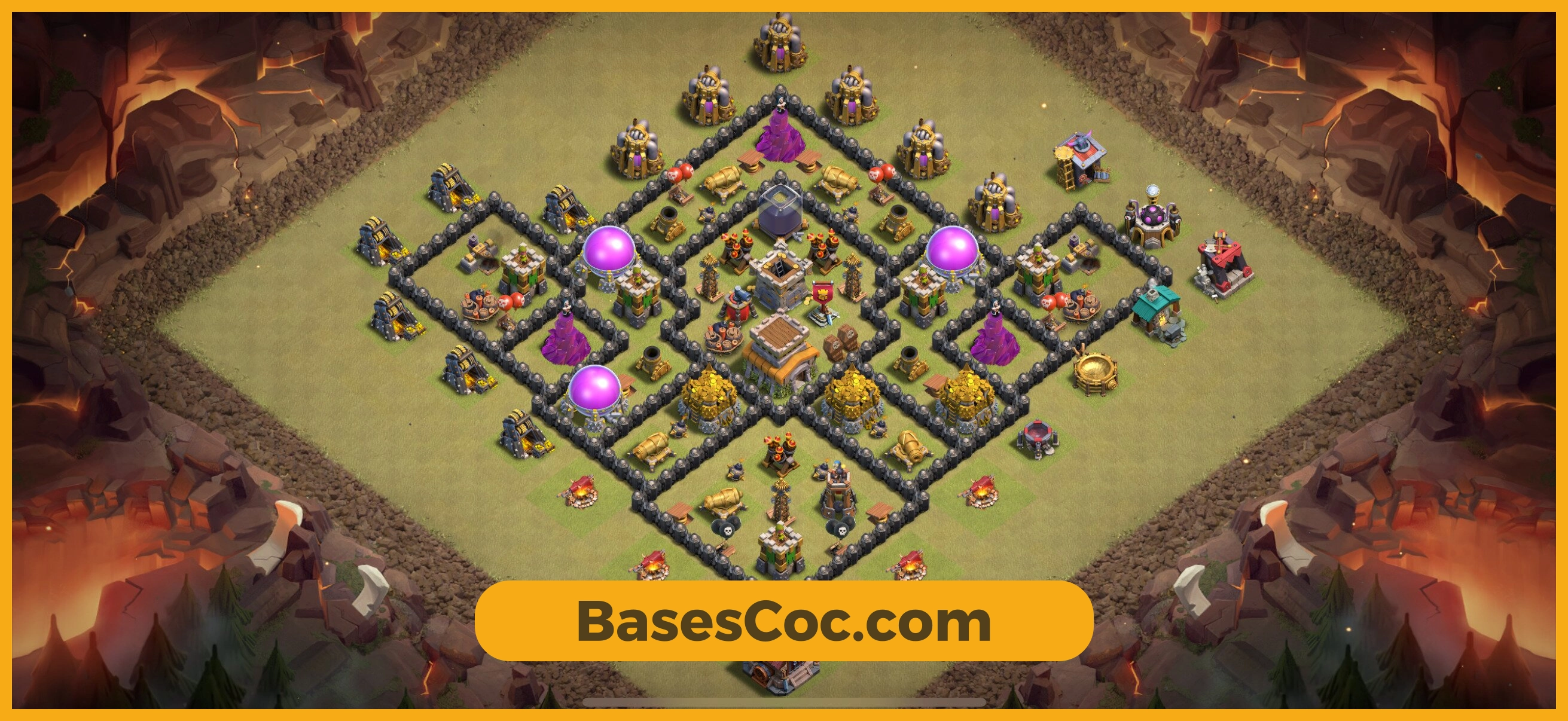 TH8 war Base
