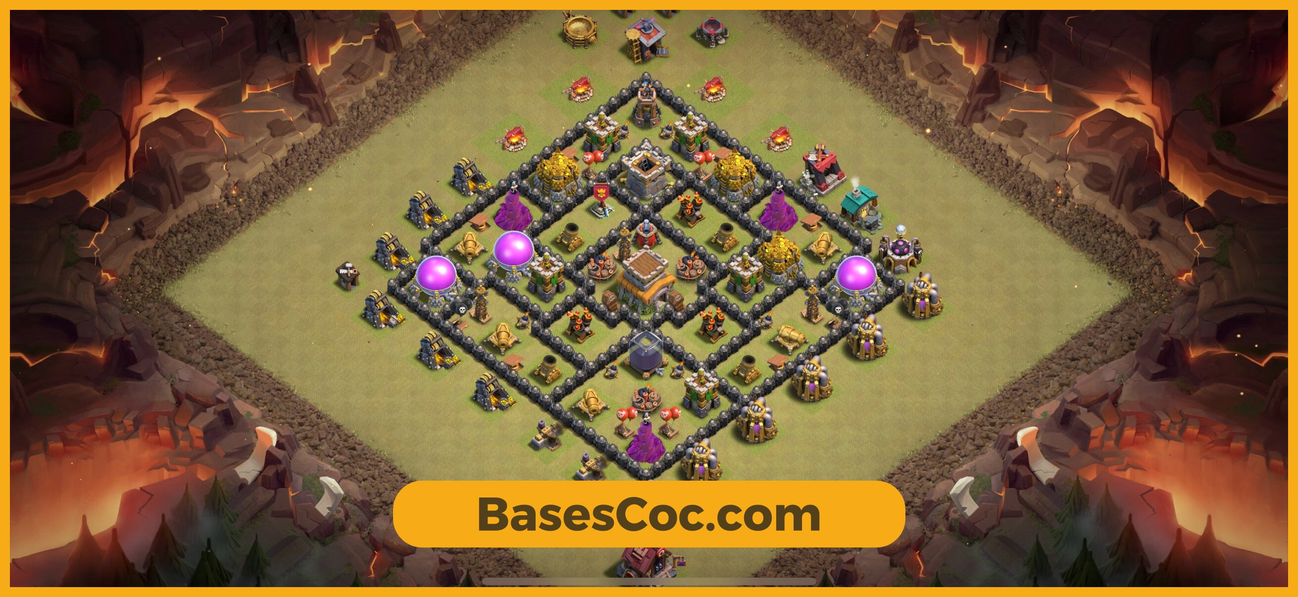 TH8 war Base
