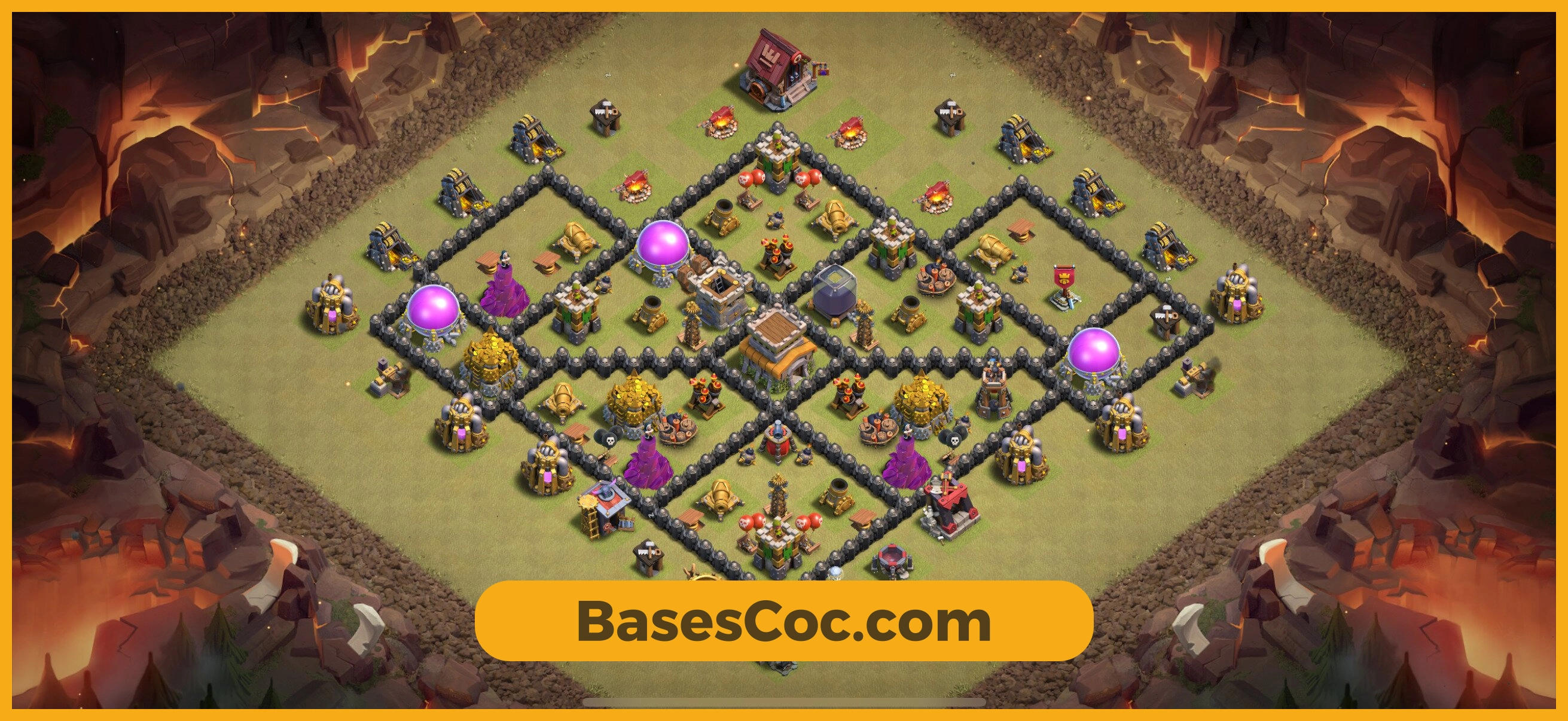 TH8 war Base