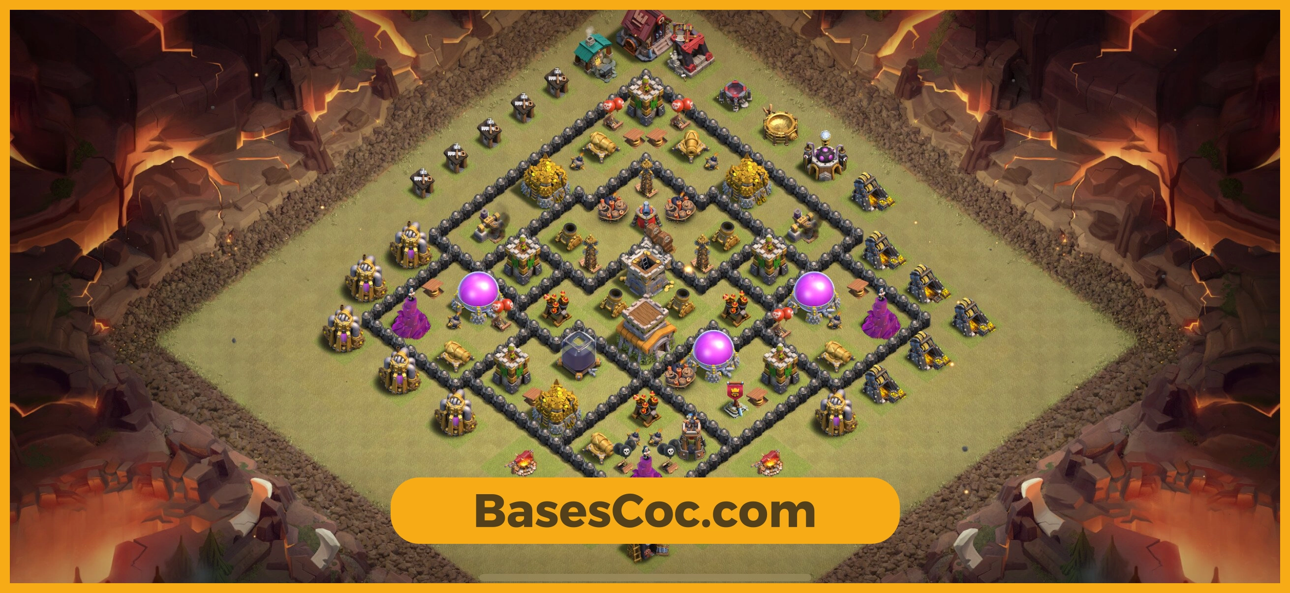 TH8 war Base