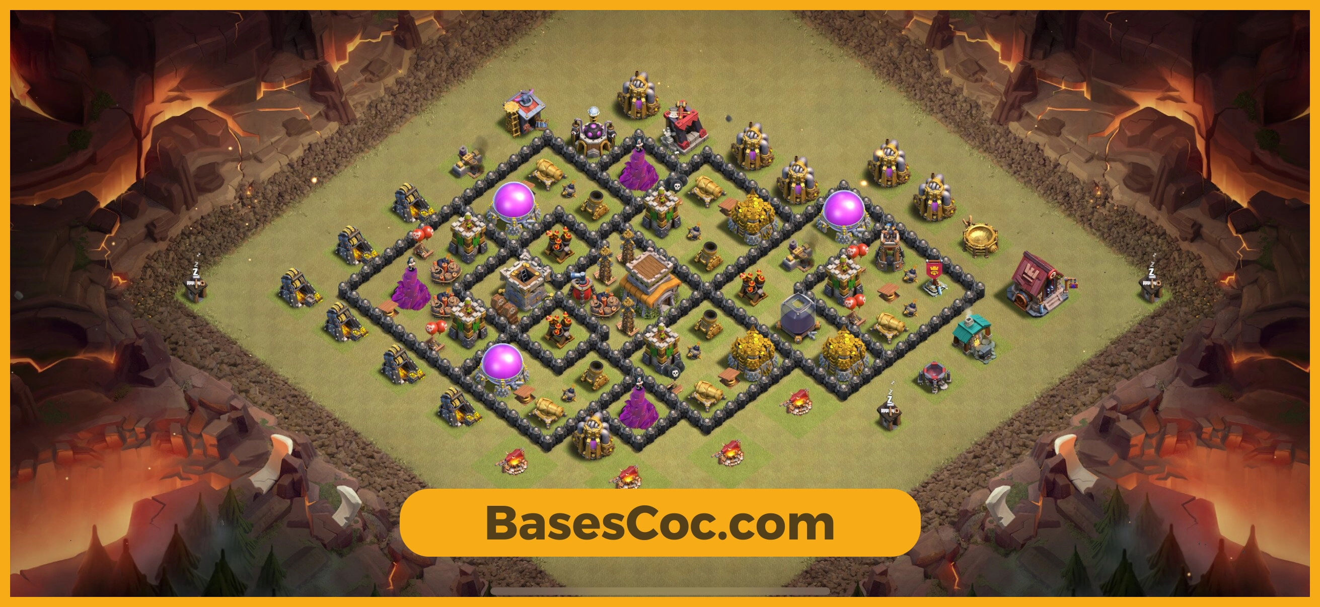 TH8 war Base