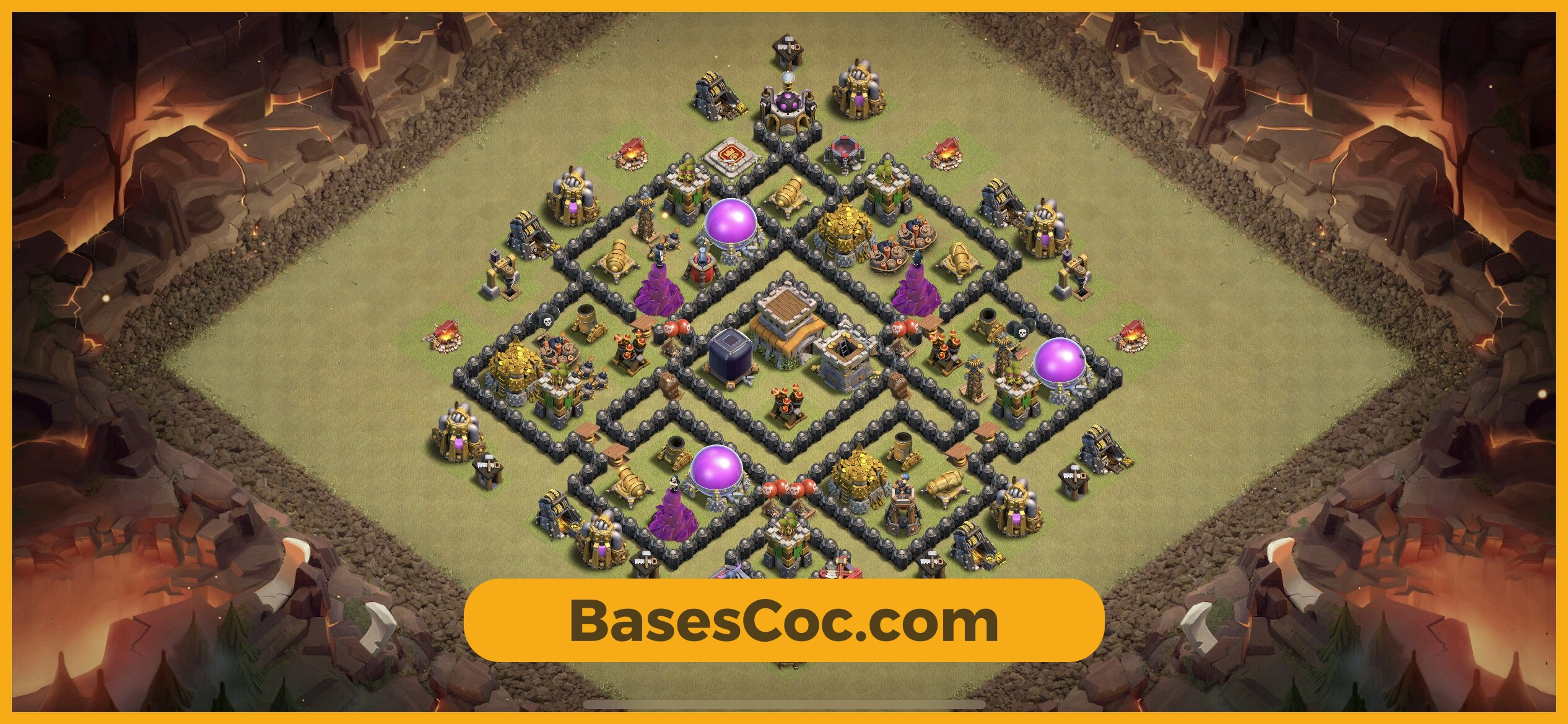 TH8 war Base