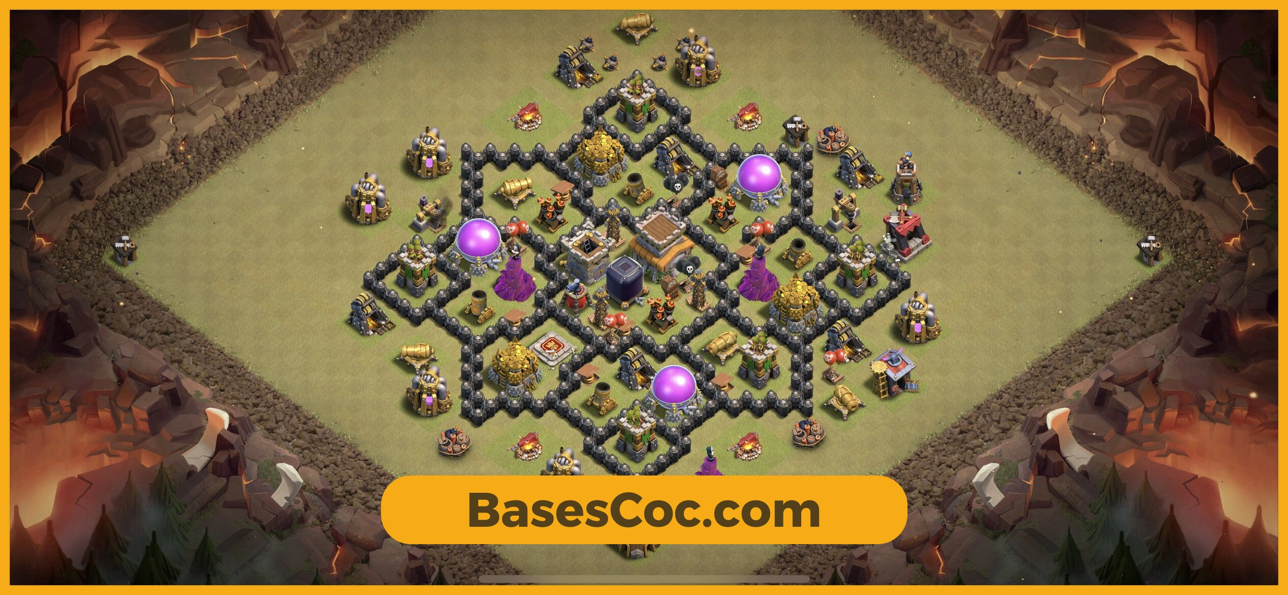 TH8 war Base