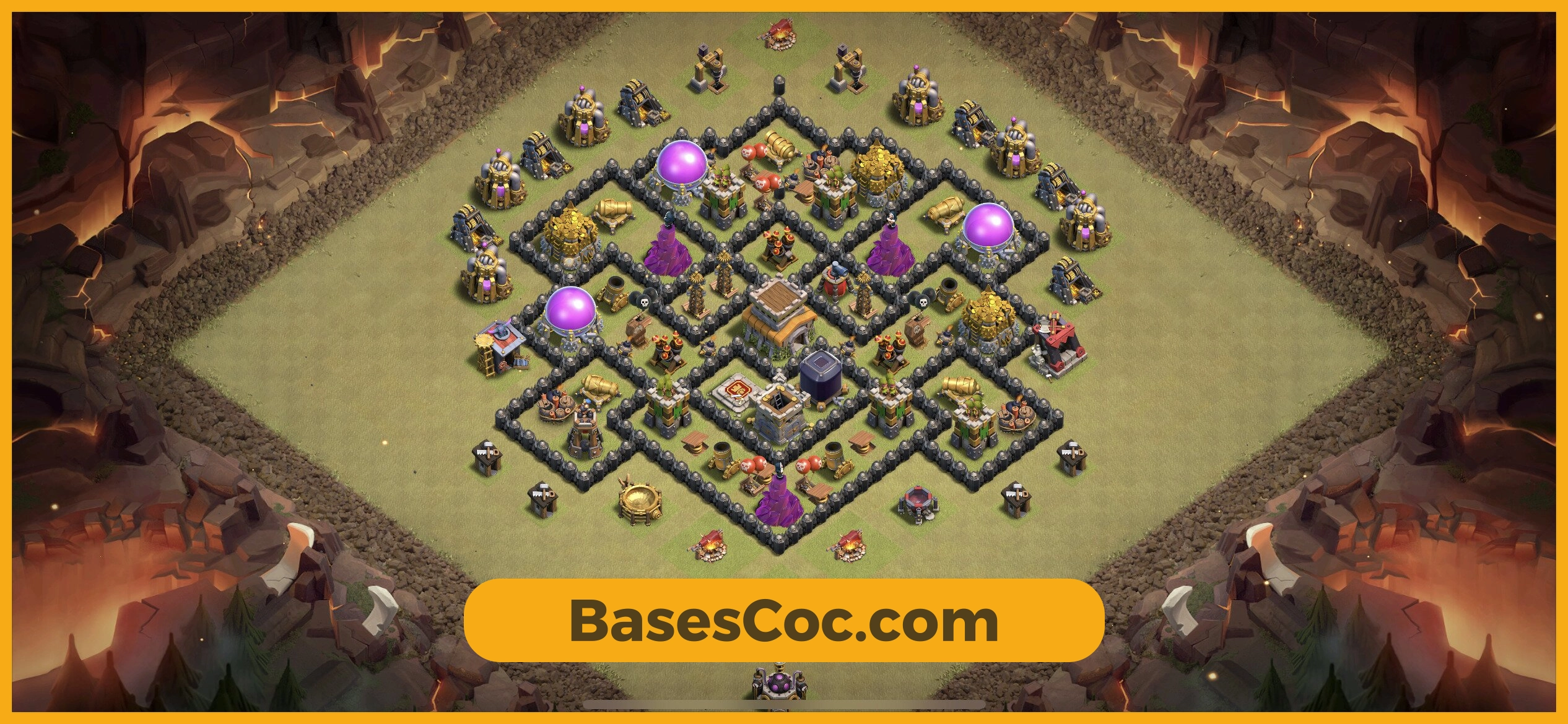TH8 war Base