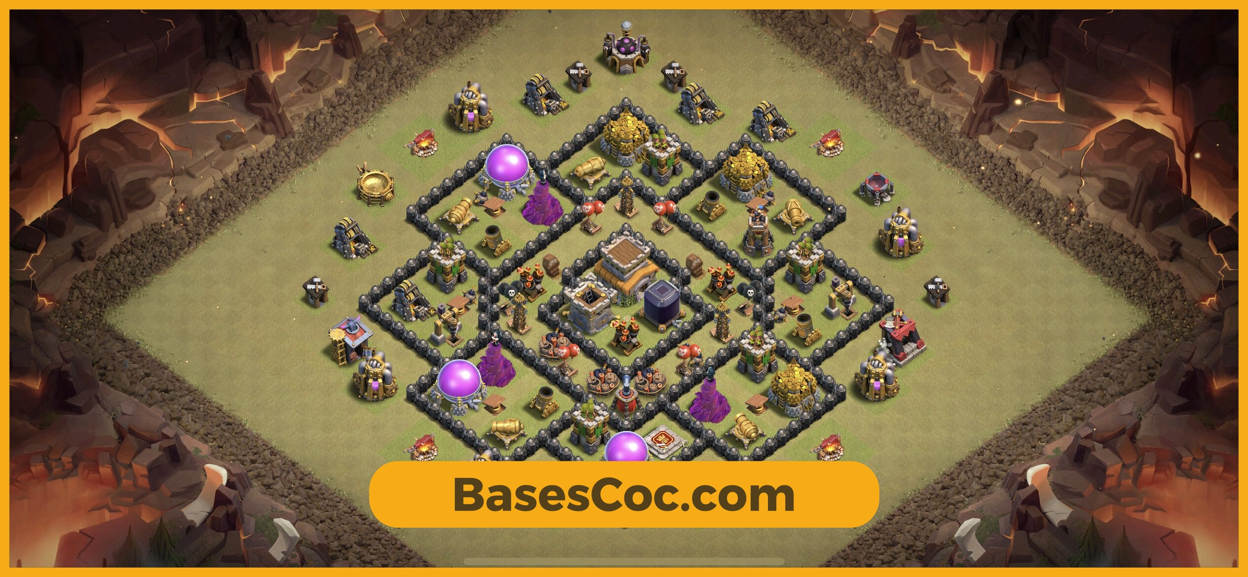 TH8 war Base