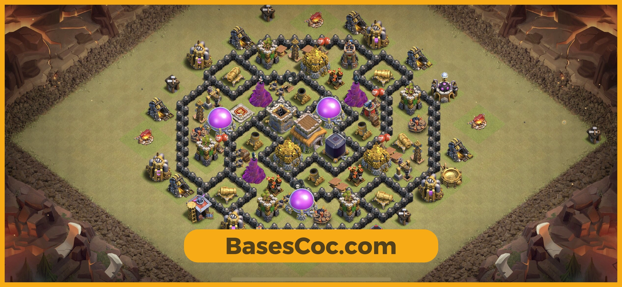 TH8 war Base