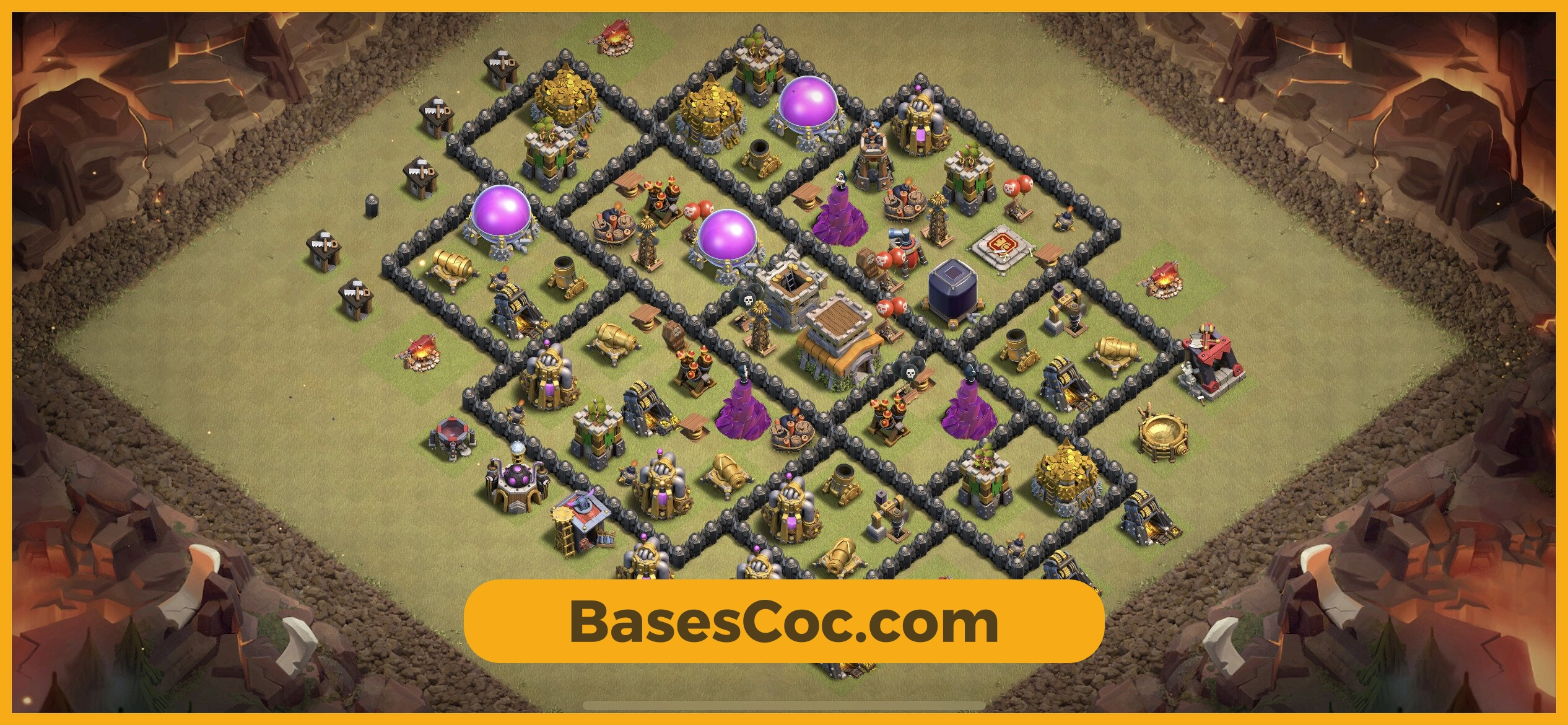 TH8 war Base