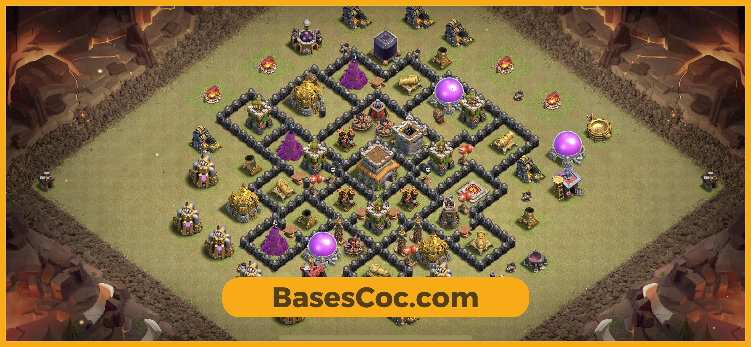 TH8 war Base