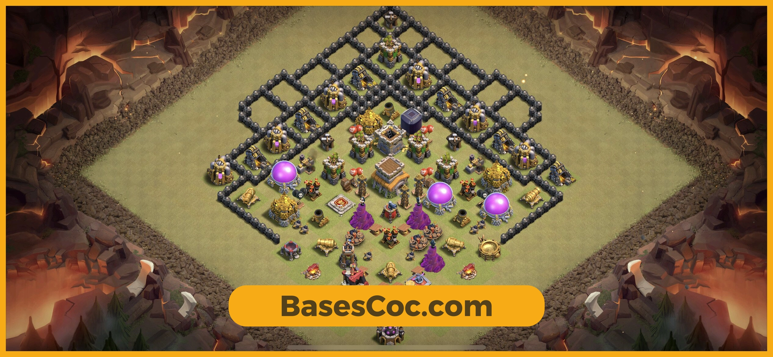 TH8 war Base