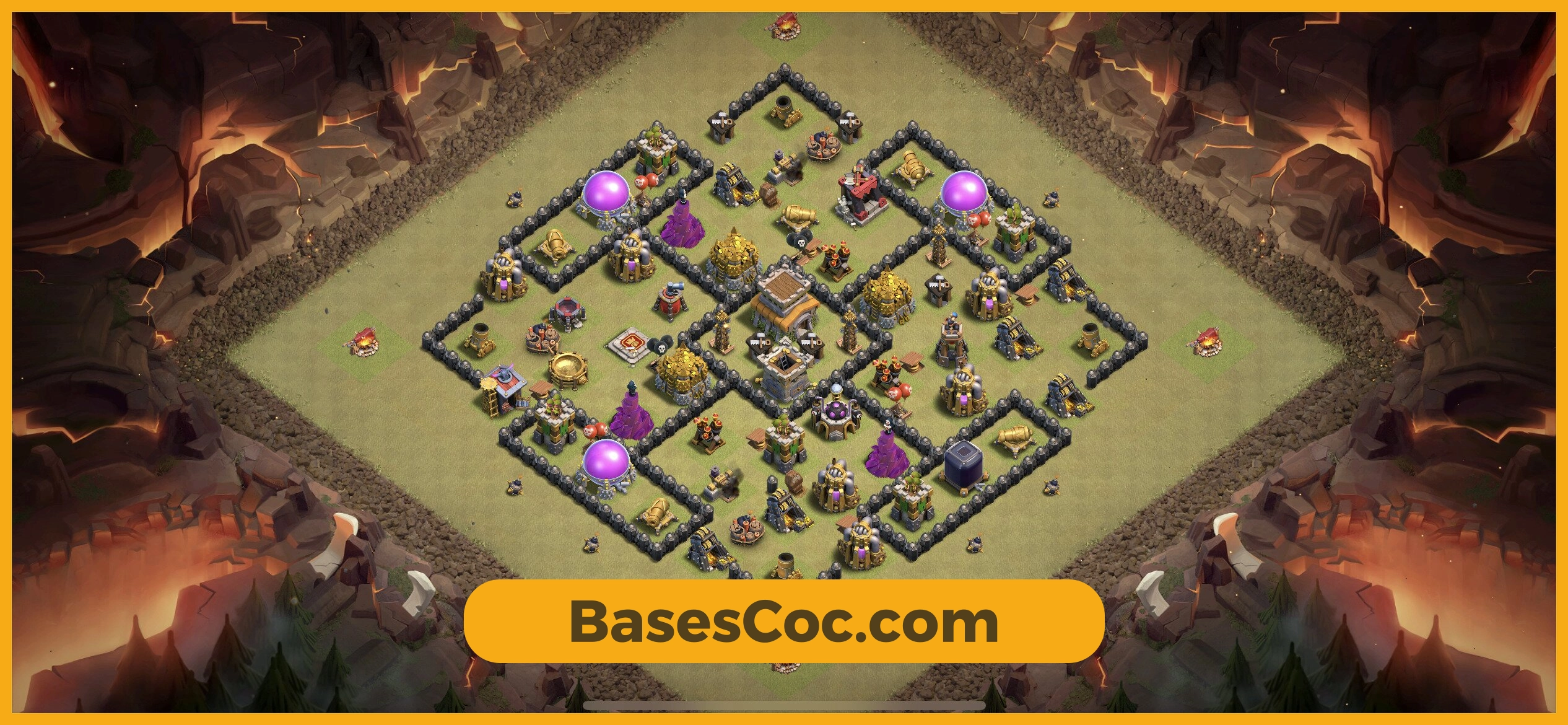 TH8 war Base