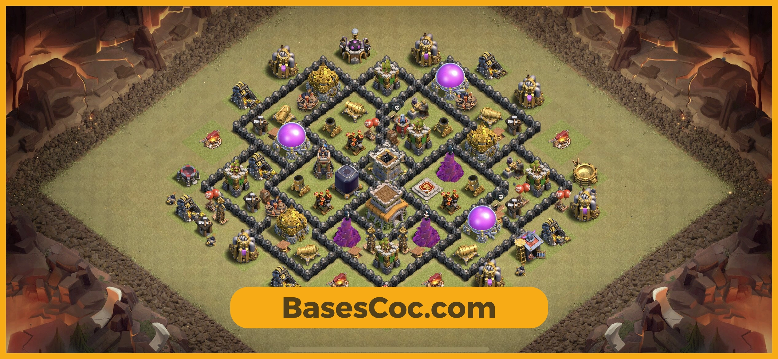 TH8 war Base