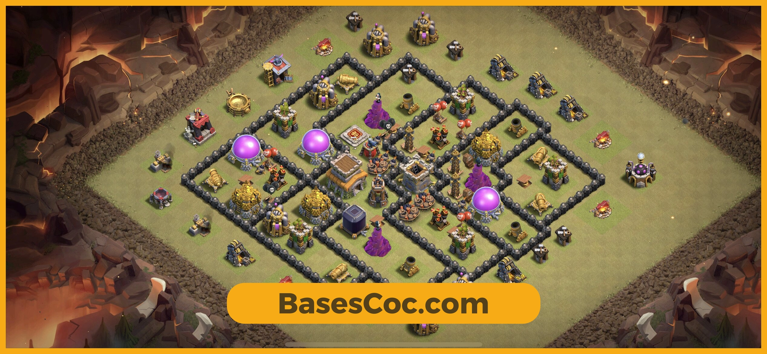 TH8 war Base