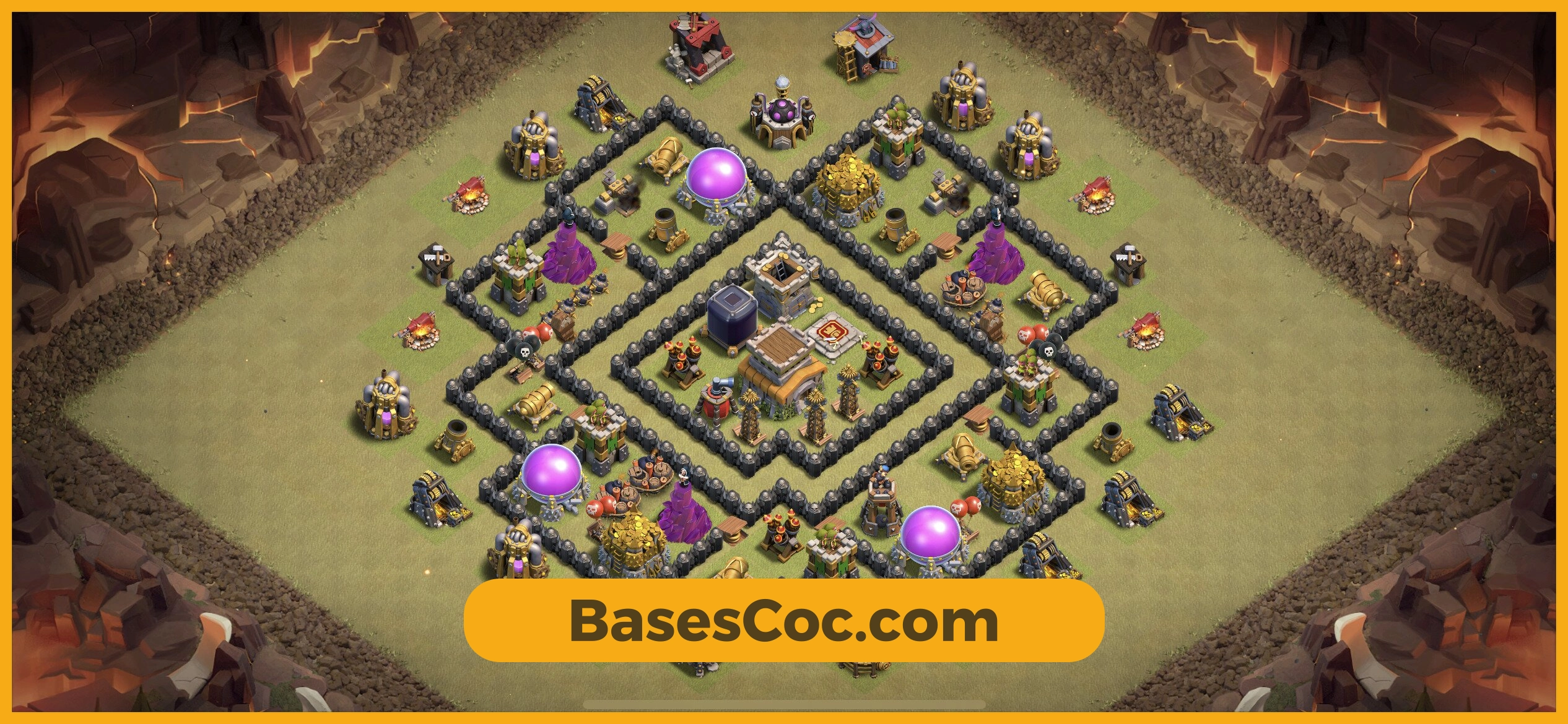 TH8 war Base
