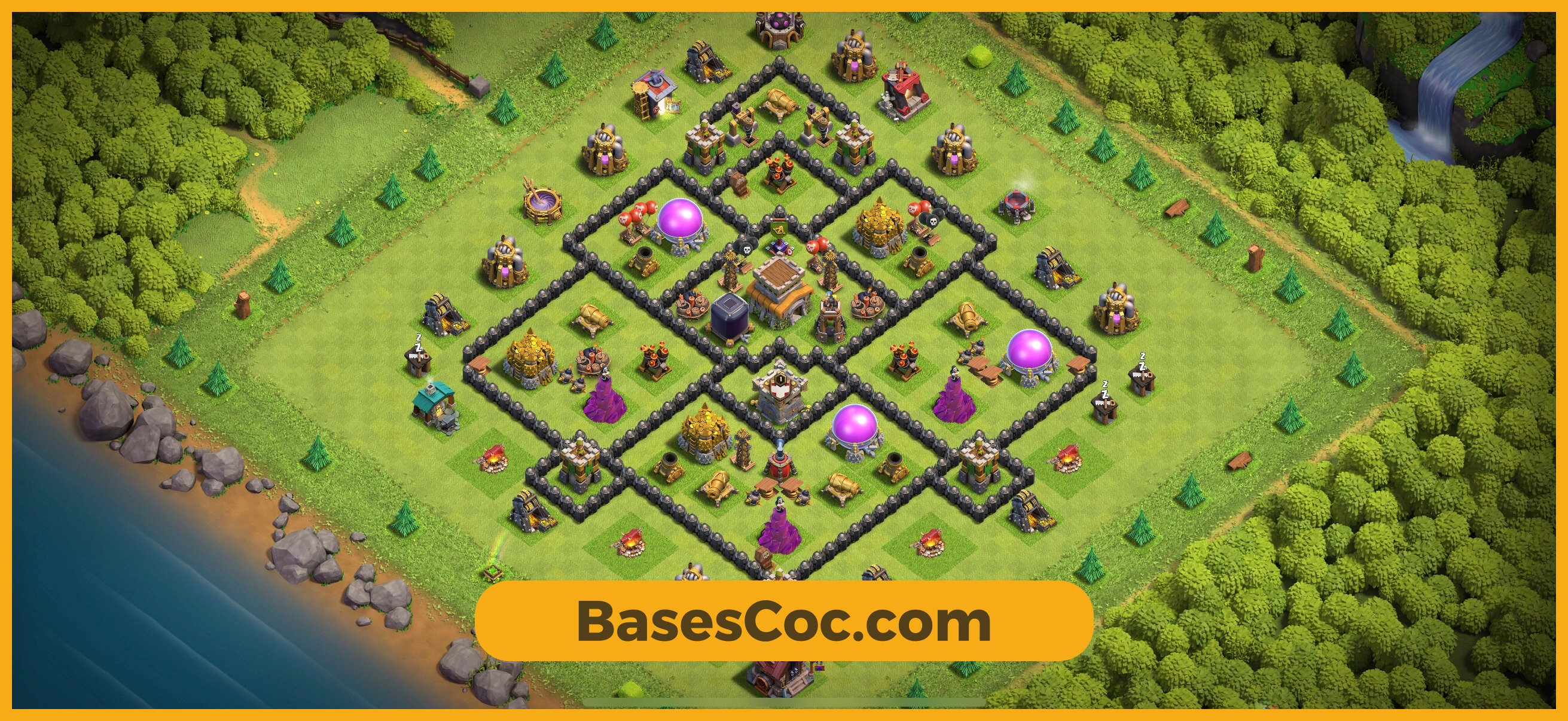 TH8 trophy Base