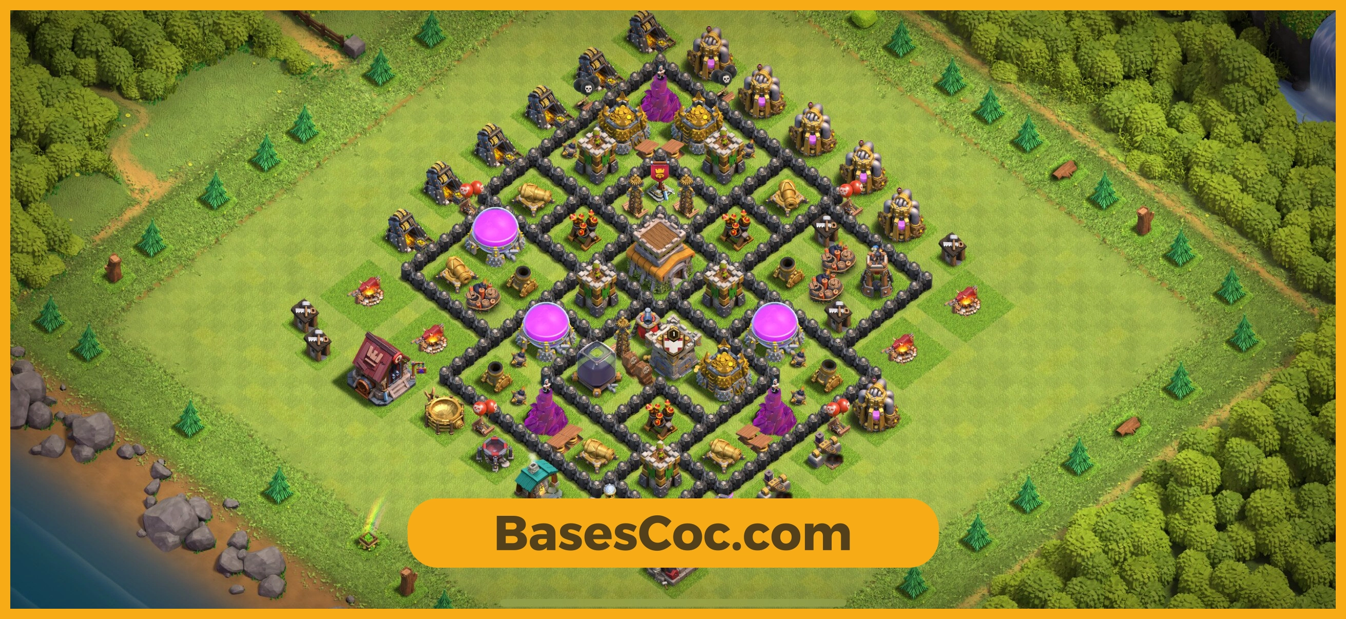 TH8 trophy Base