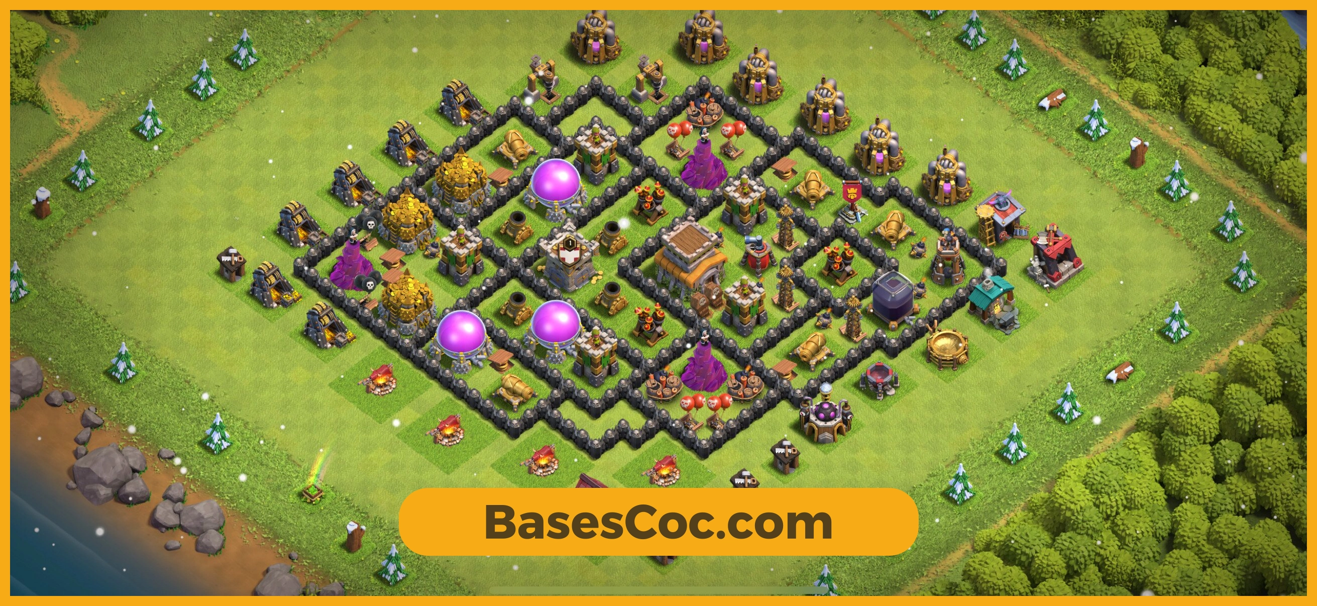 TH8 trophy Base
